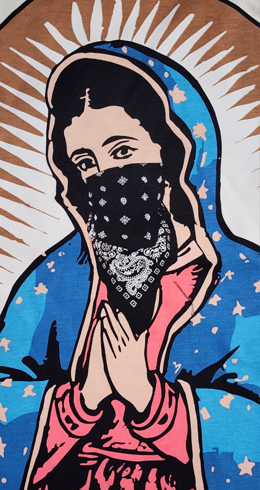 Crooks & Castles T-Shirt Men’s Sz XXL Family Loyalty Respect Virgin Mary Tee