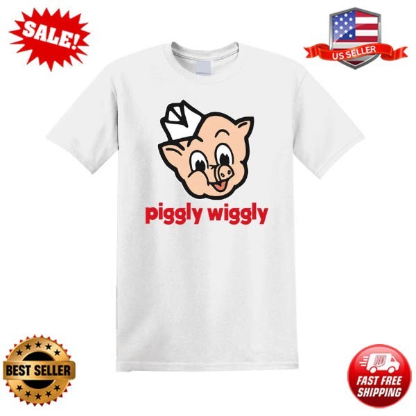 Piggly Wiggly White Size S-5XL