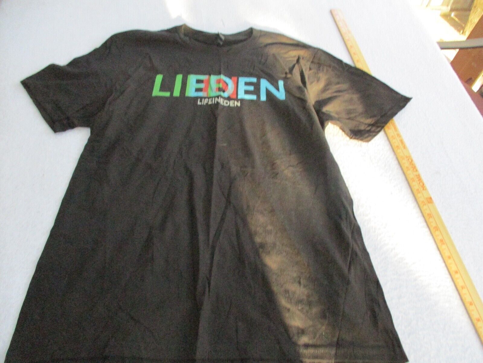 Lifeineden black t shirt sz L