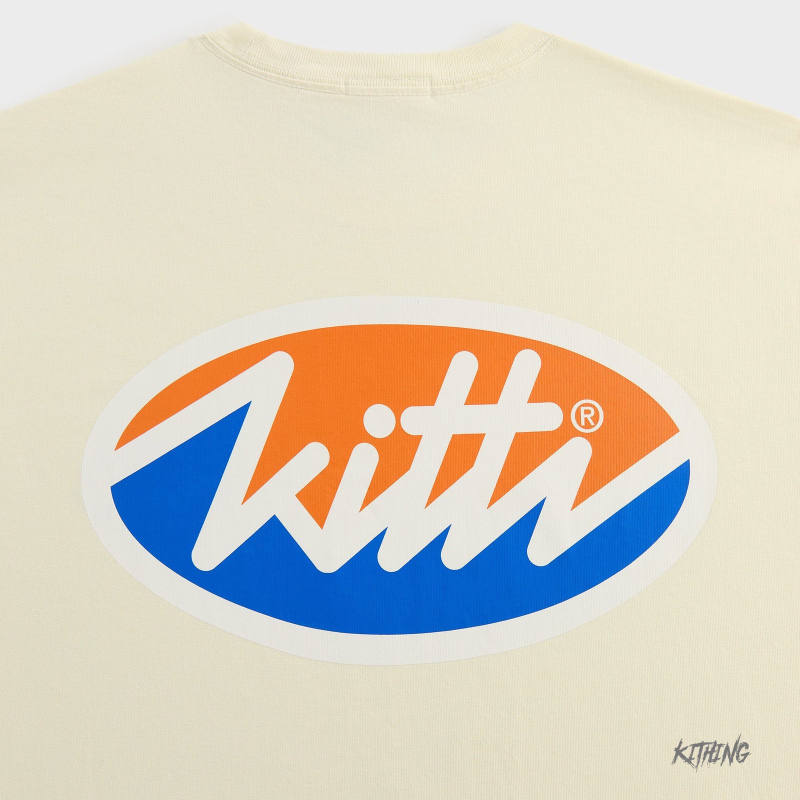 KITH 25SS Ellipse Logo Box Cotton Relaxed Tee Unisex