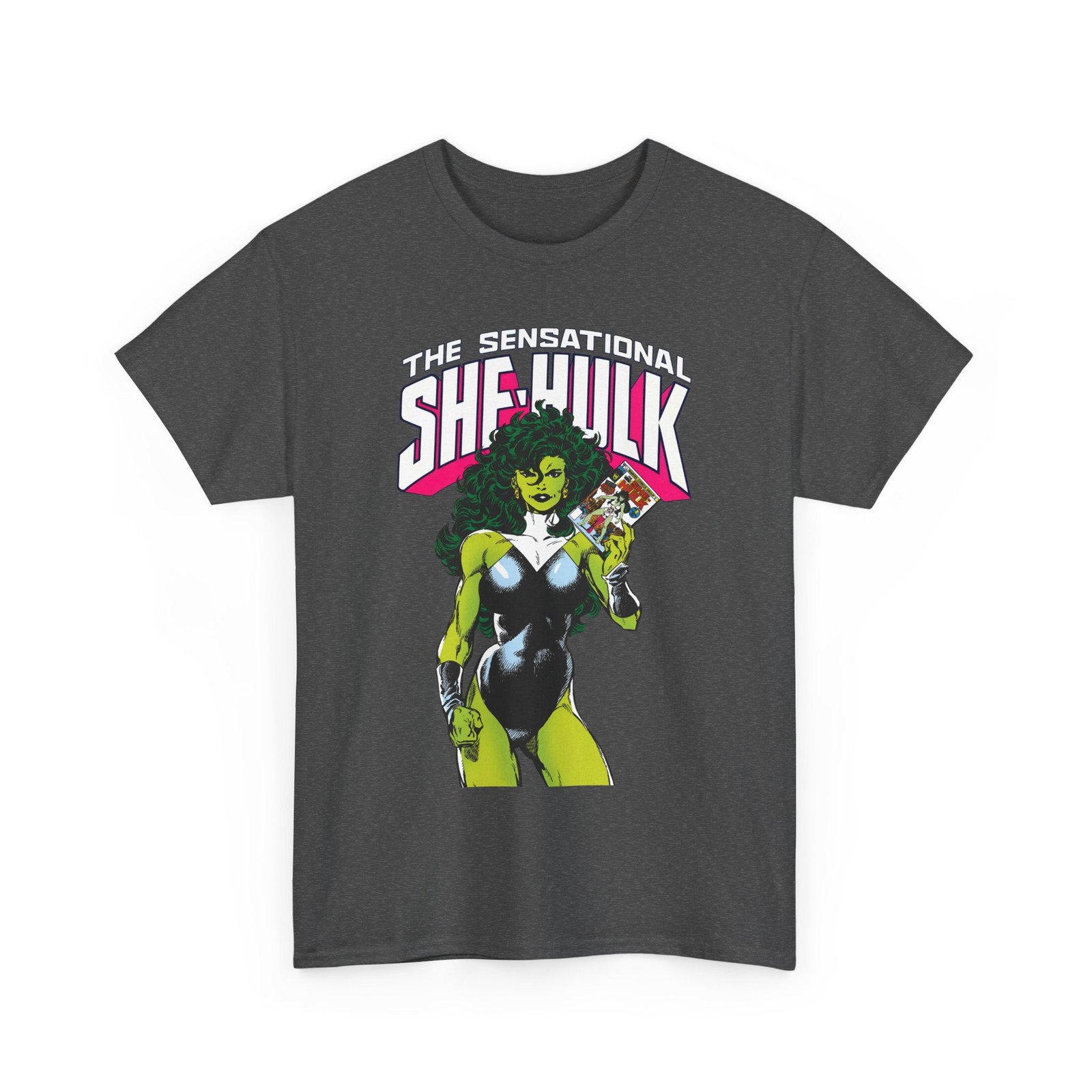 Sensational She-Hulk T-Shirt 80s Marvel Comics John Byrne Art Vintage-Style Tee