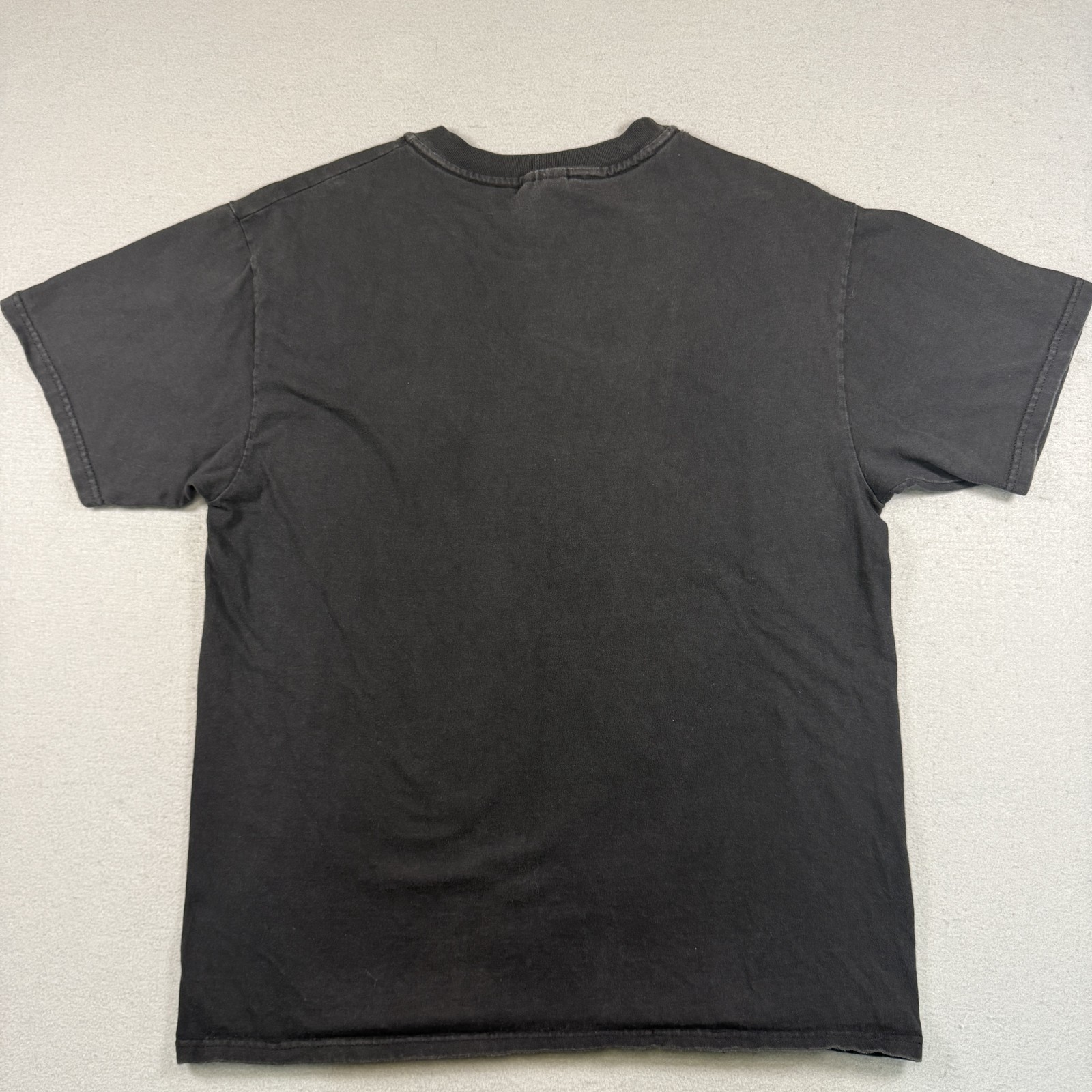 Hanes T-Shirt Men’s L Black 100% Cotton Vintage Y2K I Heart NY Embroidered