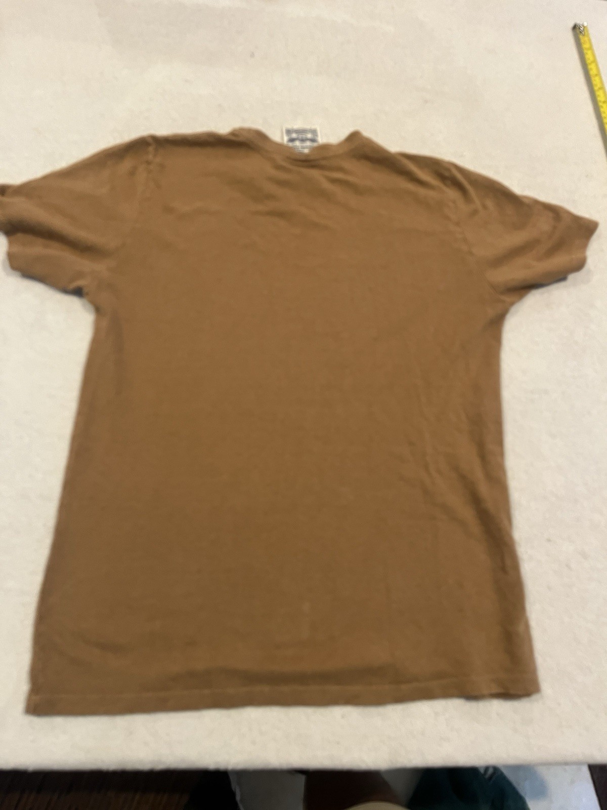 Jungmaven S/S T shirt Brown 55%Hemp 45%Organic Cotton Tee Men Size Medium