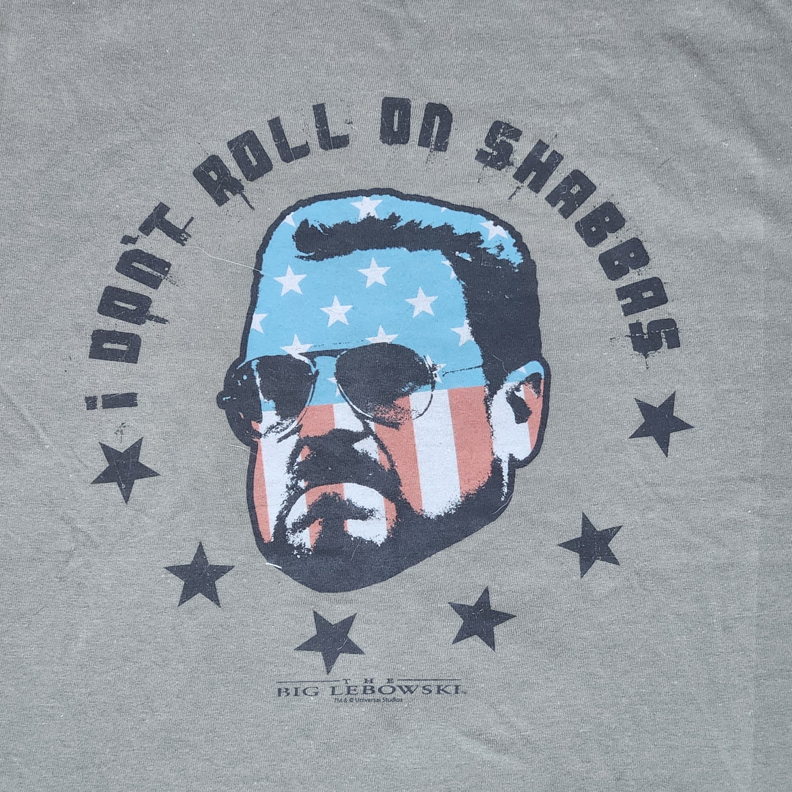 Vtg Big Lebowski Walter I Don’t Roll on Shabbas T Shirt Movie Tee Size Medium