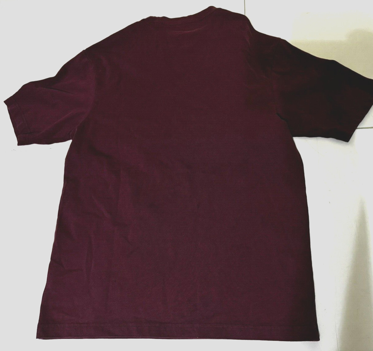 Air Jordan Essential Wordmark Tee Men’s DV6465-645 Cherry Wood/Sail SZ S Small