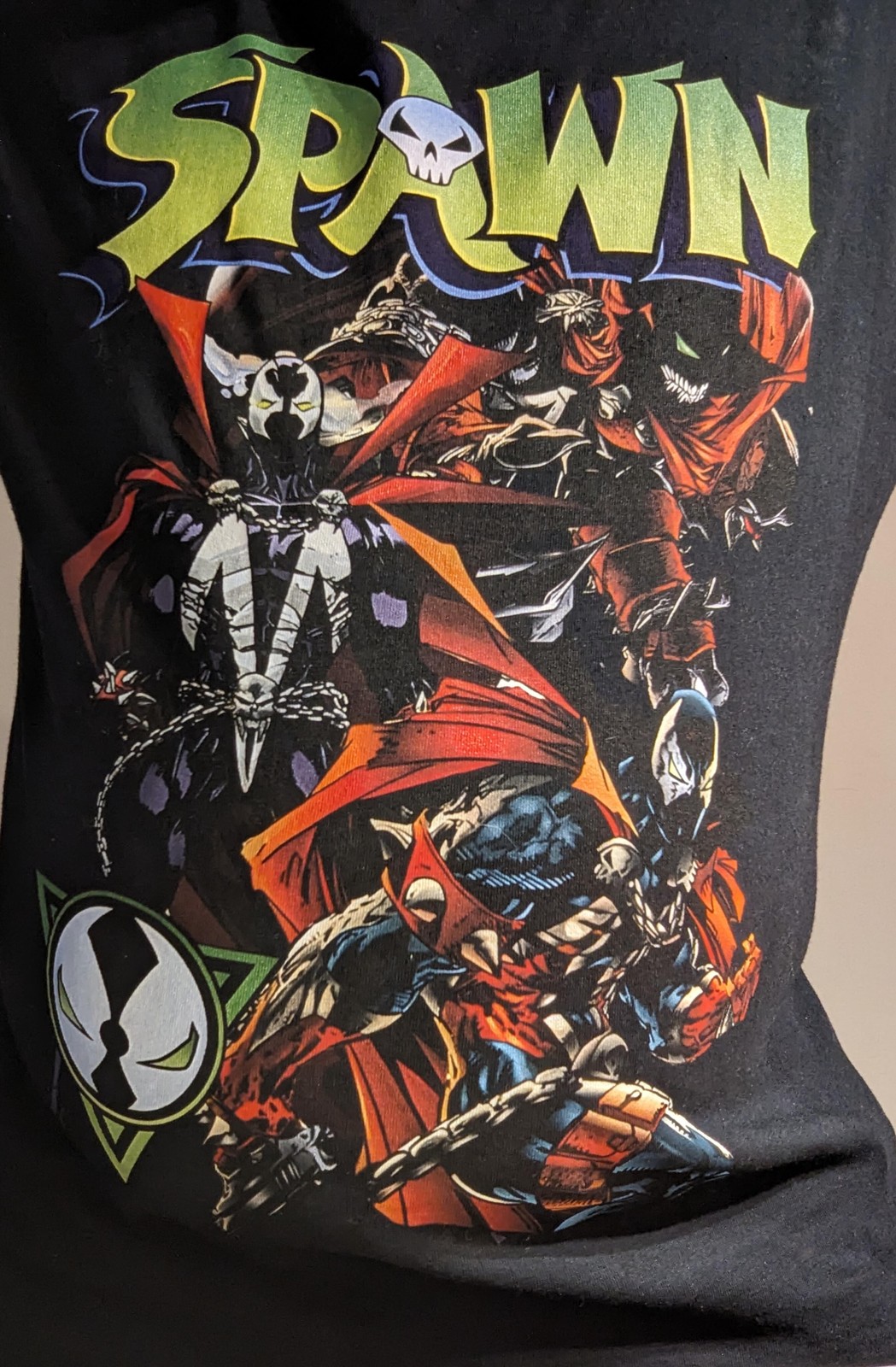 Rare Spawn Movie 90s Remake Design Basic black Classic T shirt S-5XL NH22293