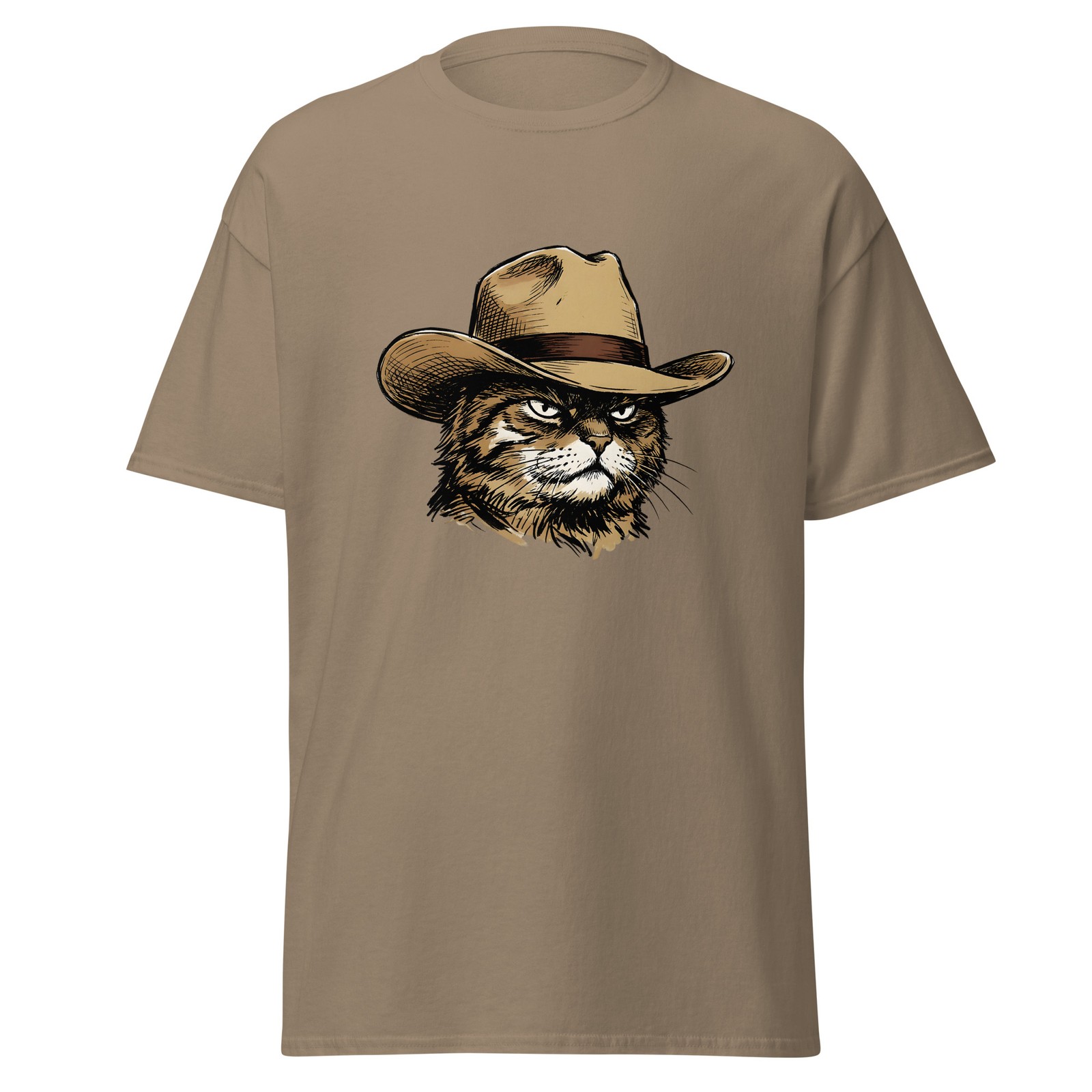 Meowdy, Partner – Cute cowboy hat cat Unisex classic tee