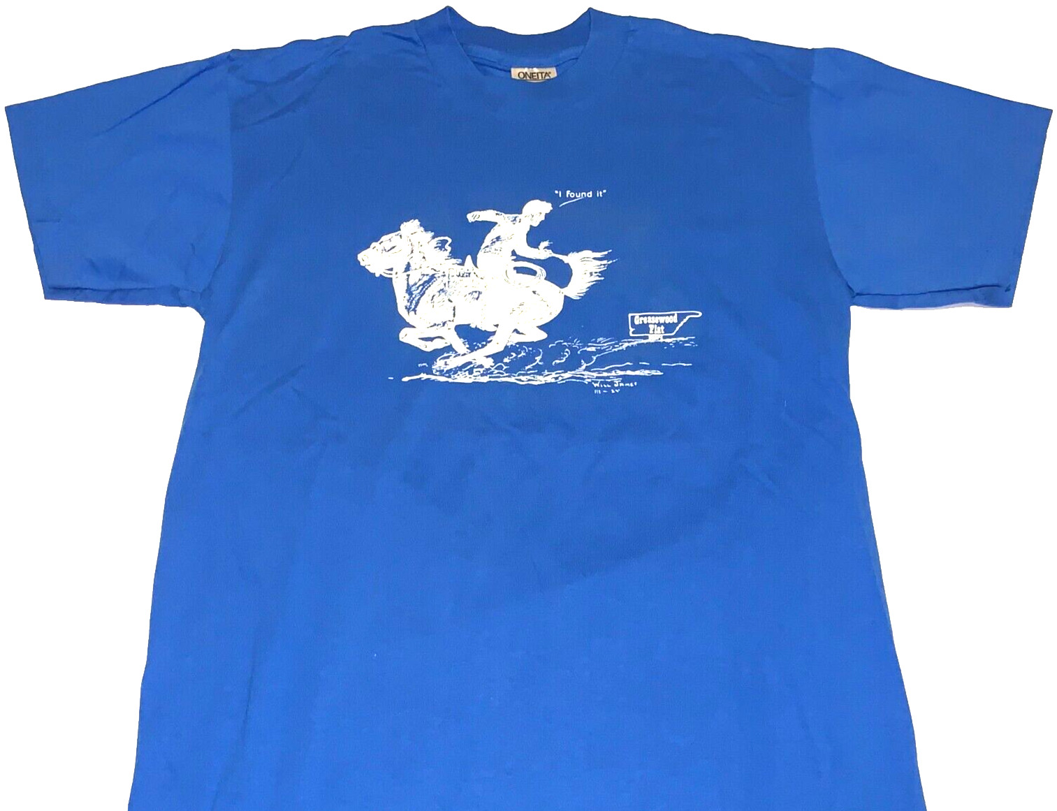 Rare Greasewood Flat Western Bar Scottsdale Arizona T-Shirt New LG Single Stitch