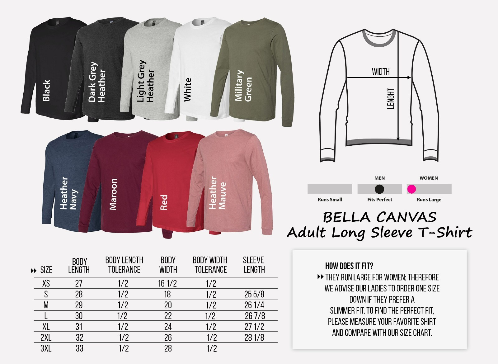 Bella Canvas 3501CVC Long Sleeve T-Shirt Unisex Color is Heather Slate