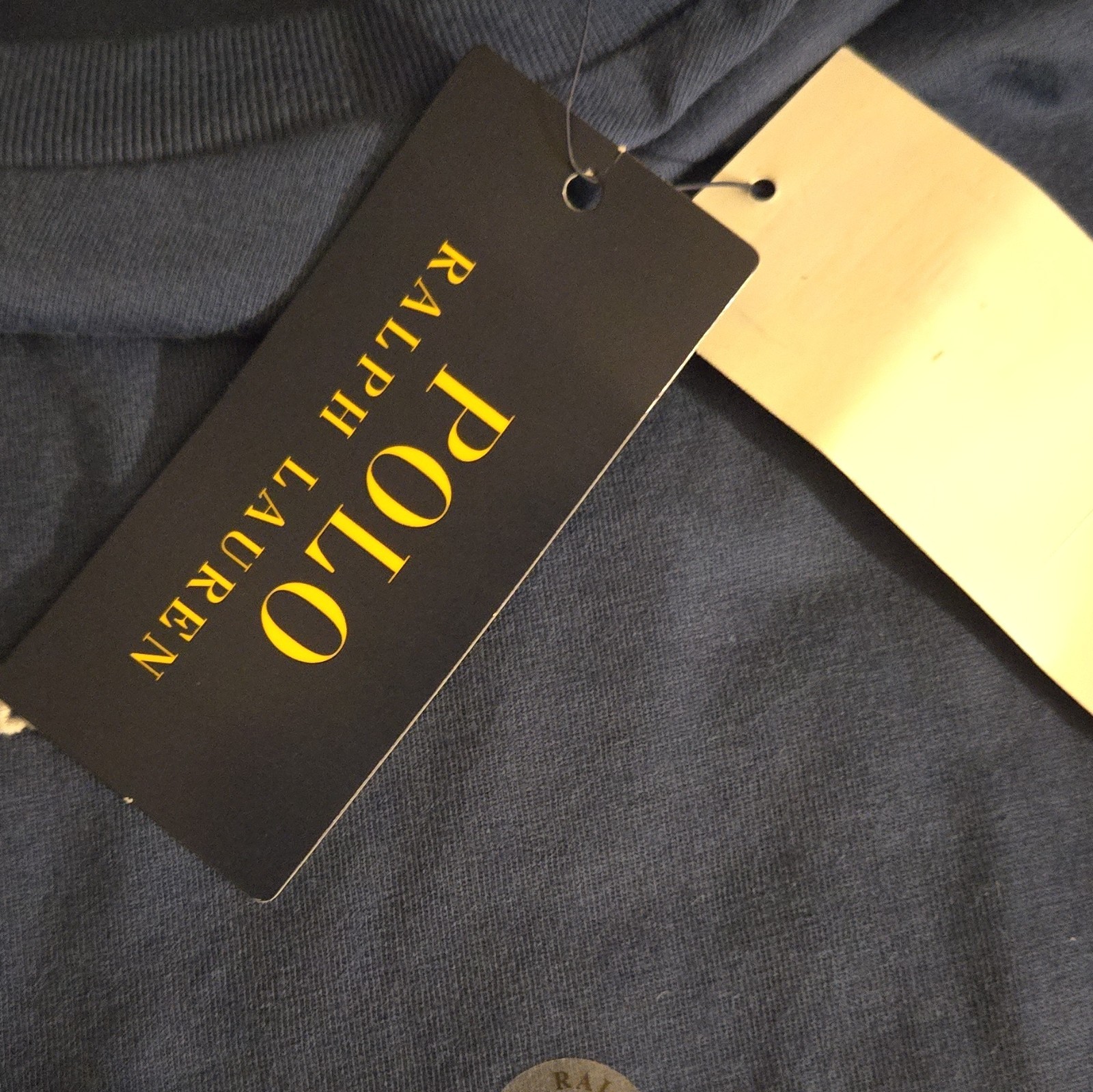 Polo Ralph Lauren Men’s Classic Fit Crew Neck Logo T-Shirt Blue Solid XL