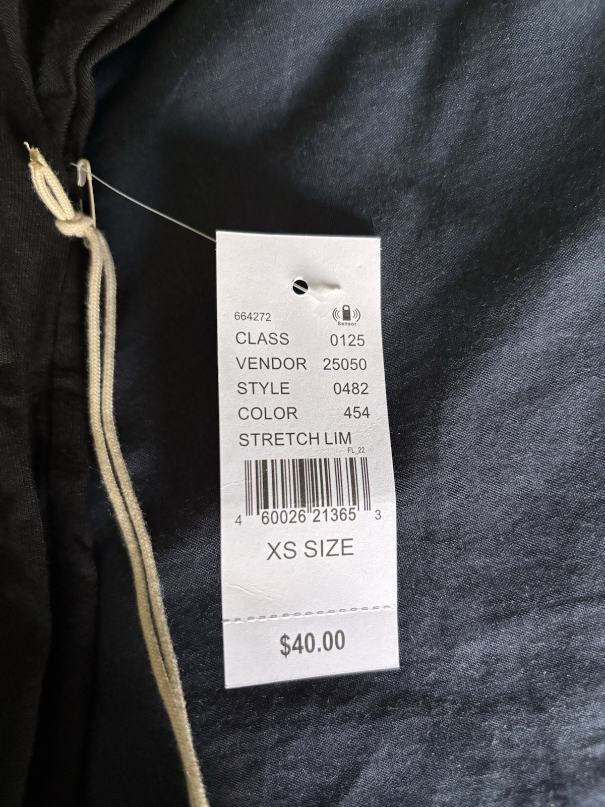 Essentials Fear of God Logo Crew Neck Short Sleeve Black Cotton T-Shirt XS