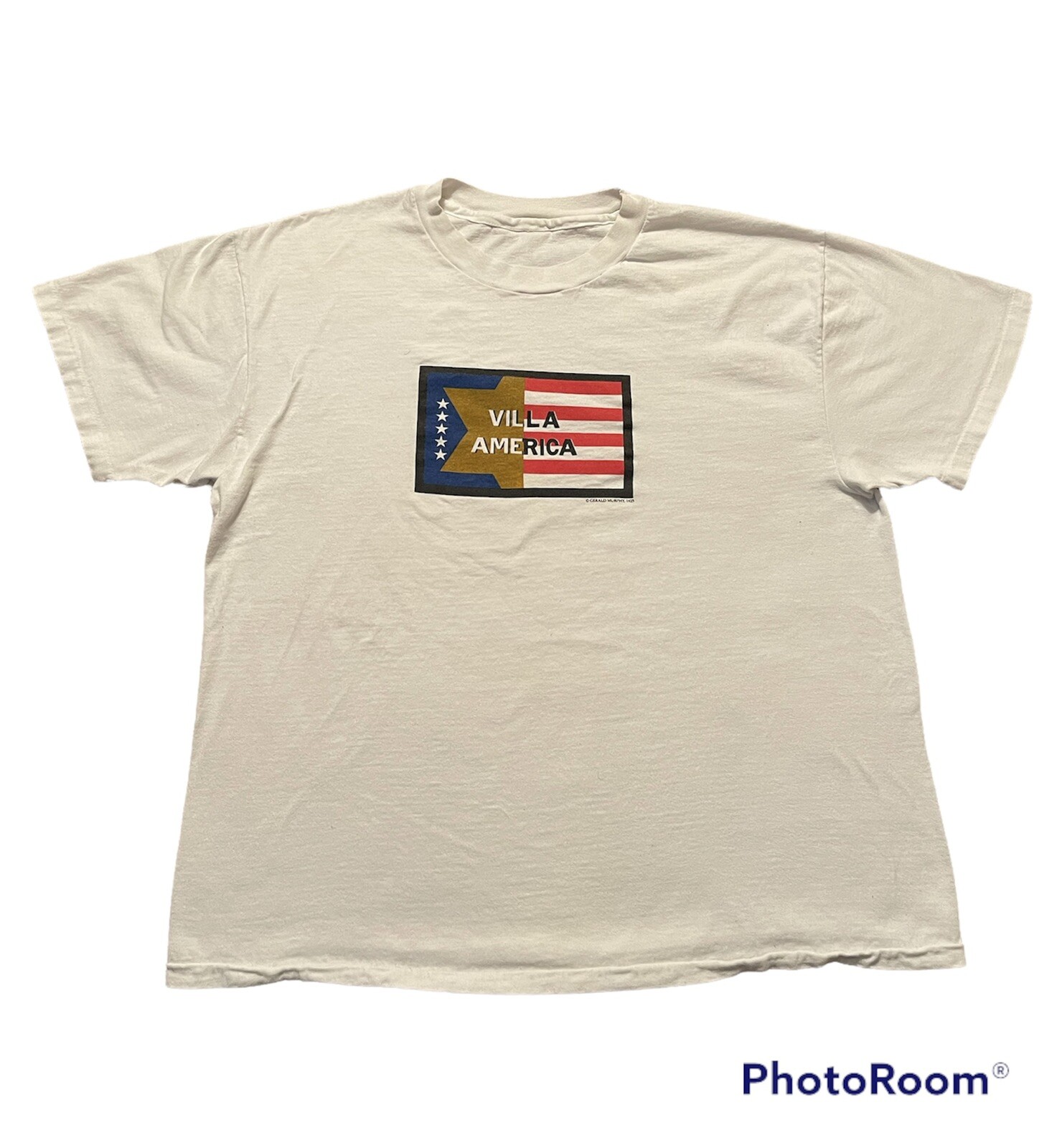 Vintage 20s 30s 90s Gerald Sara Murphy Villa America Tshirt Size Medium Art Tee