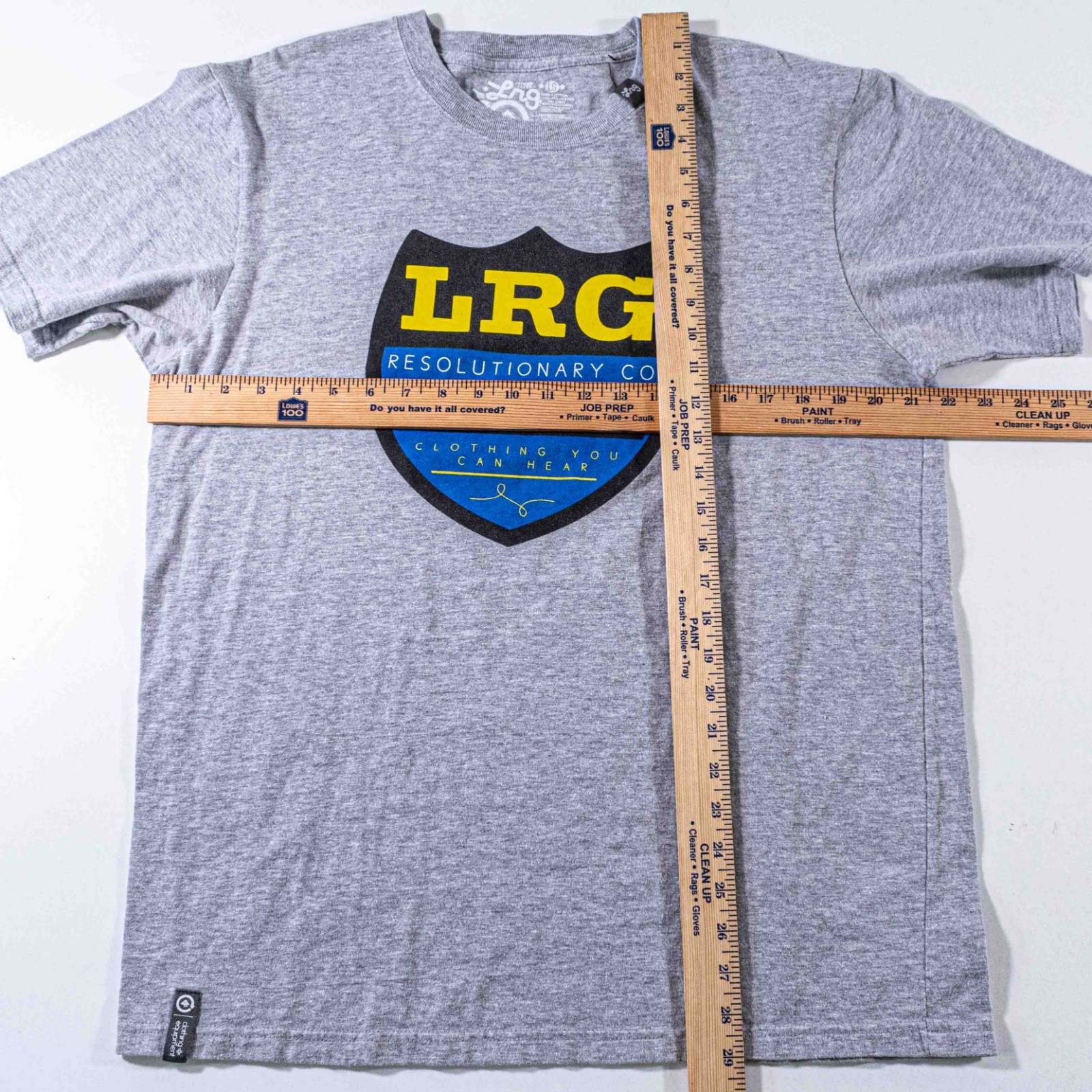 LRG Resolutionary Co Shirt Large Mens Graphic Tee Y2K Cyber Skater Streetwear L
