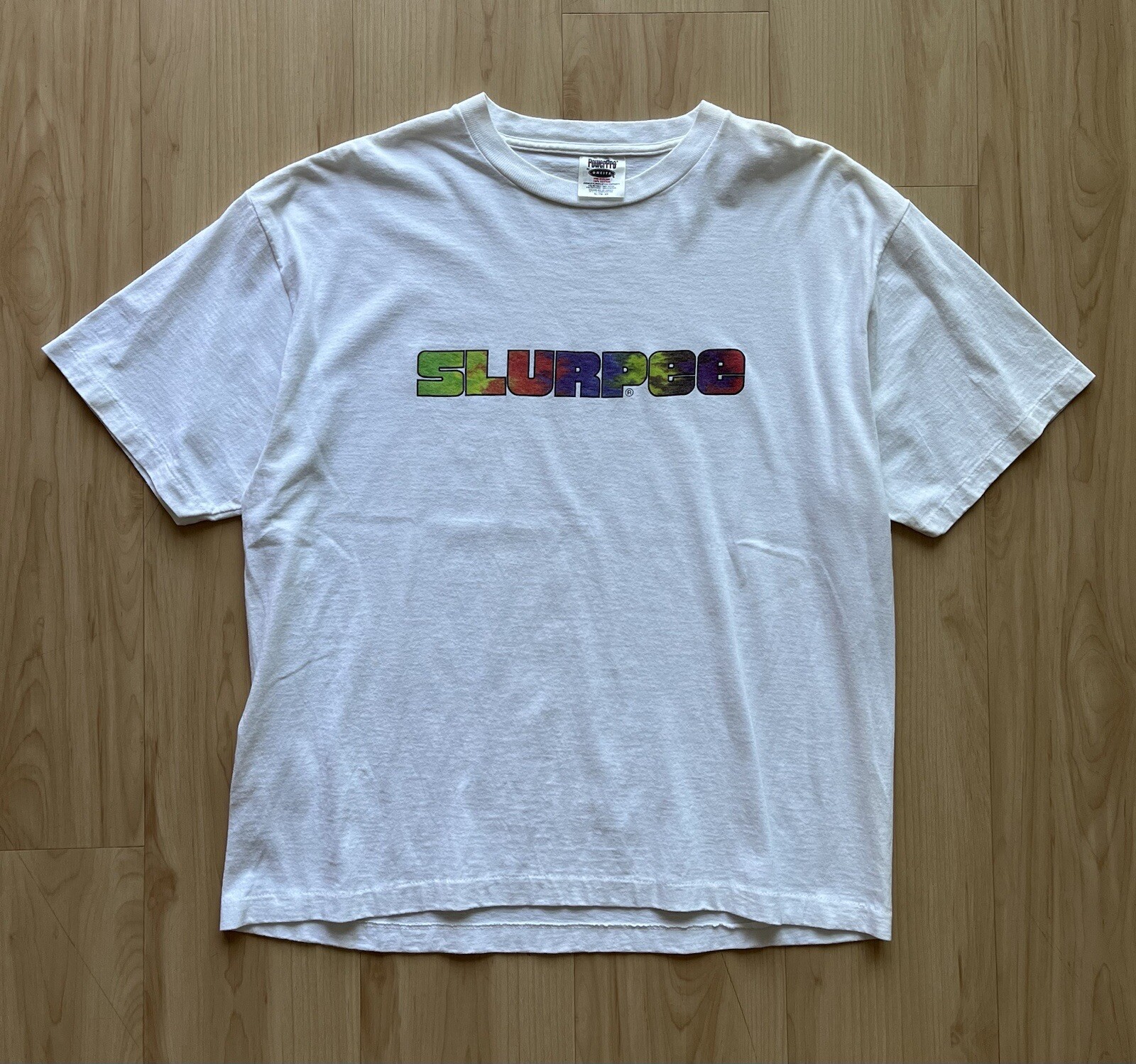 Vintage Slurpee Brain Freeze T-shirt Mens XL 7-Eleven Graphic White 90s USA