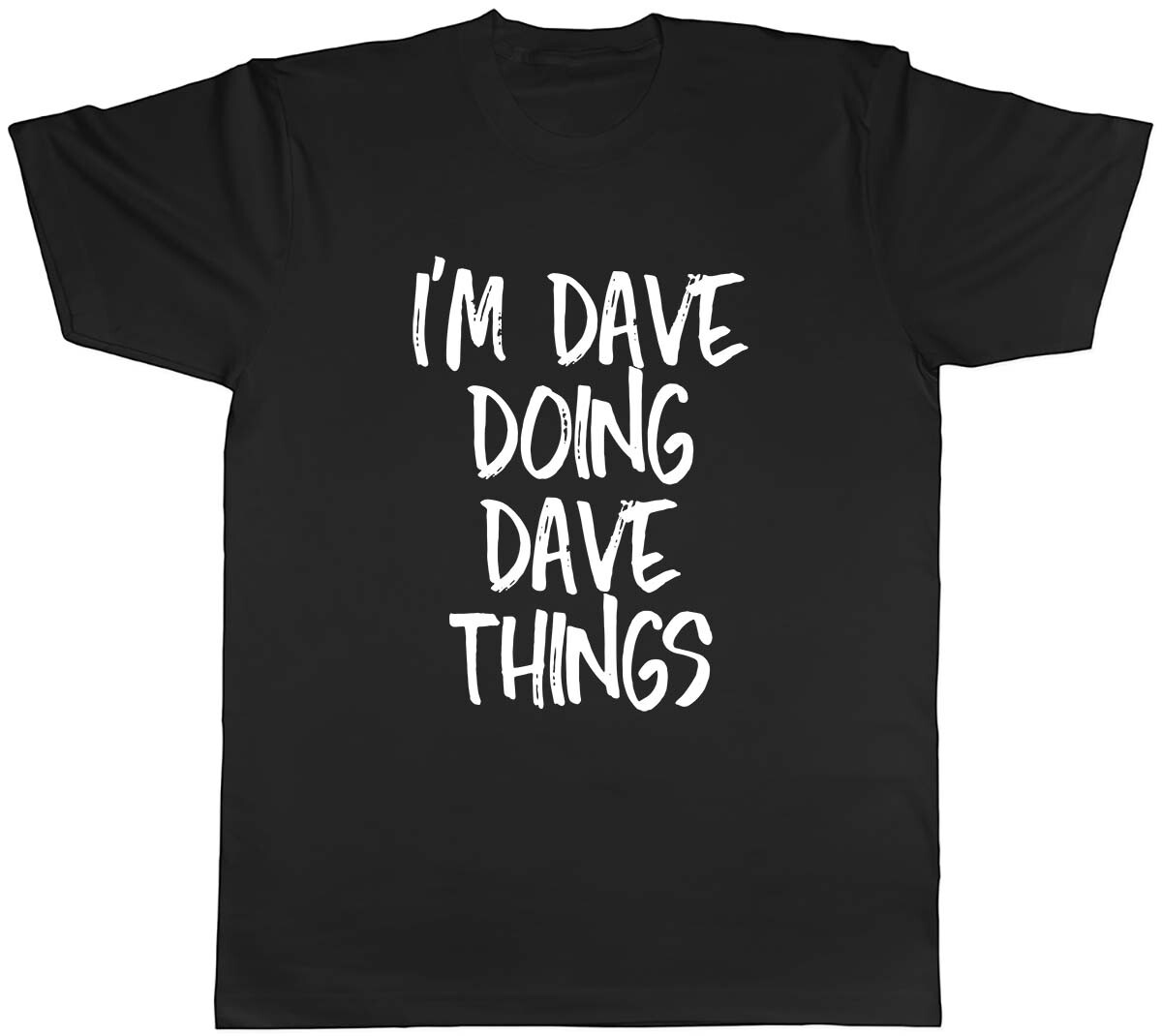 Personalised Any Name Doing Things Funny Mens Unisex T-Shirt Tee