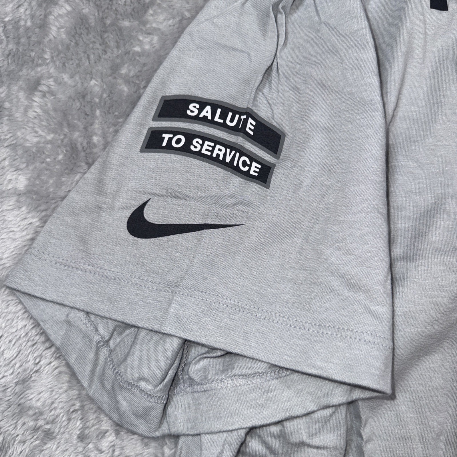 Nike Dallas Cowboys Dak Prescott Mens XL Grey Salute to Service T-Shirt