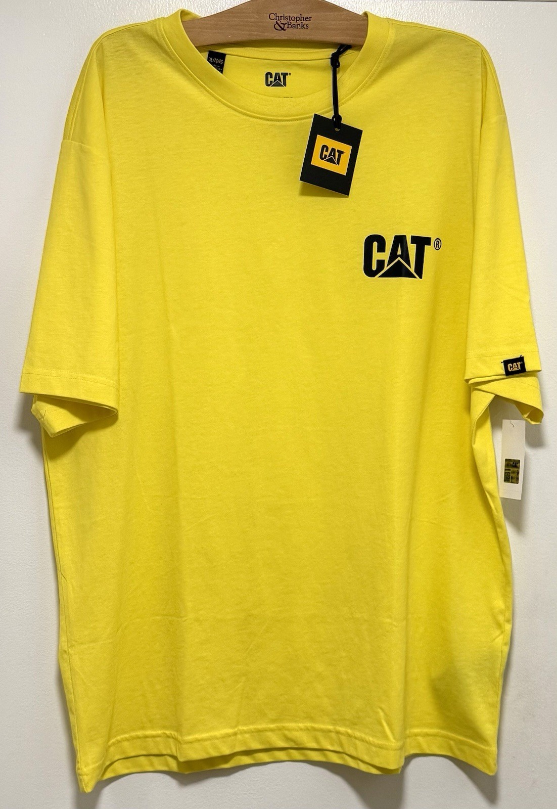 Caterpillar (CAT-Trademark) Tee Apparel Accessories Cotton (Mens Size XL) NEW