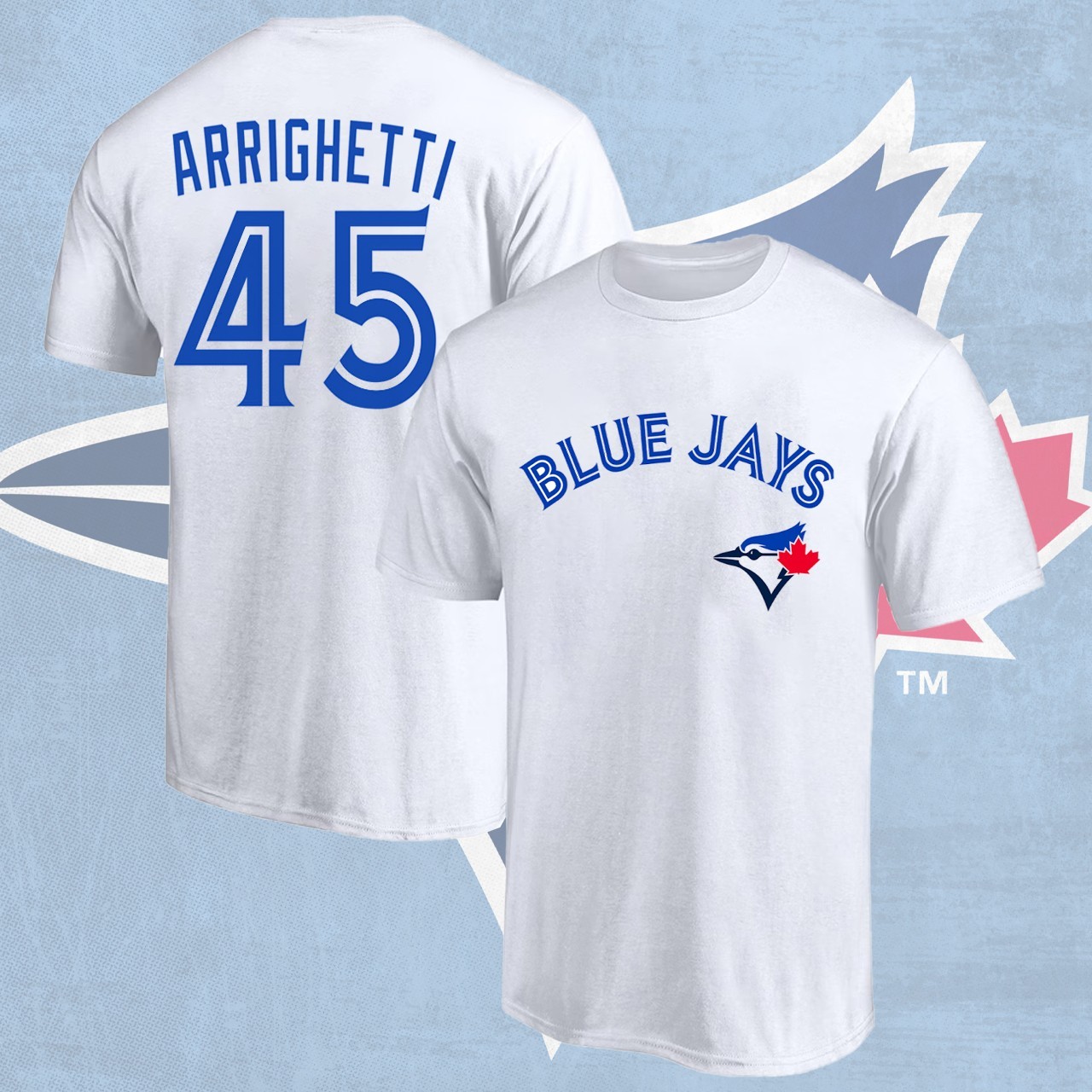 HOT ITEM – Welcome Spencer Arighetti #45 Toronto Team Name & Number For Fans