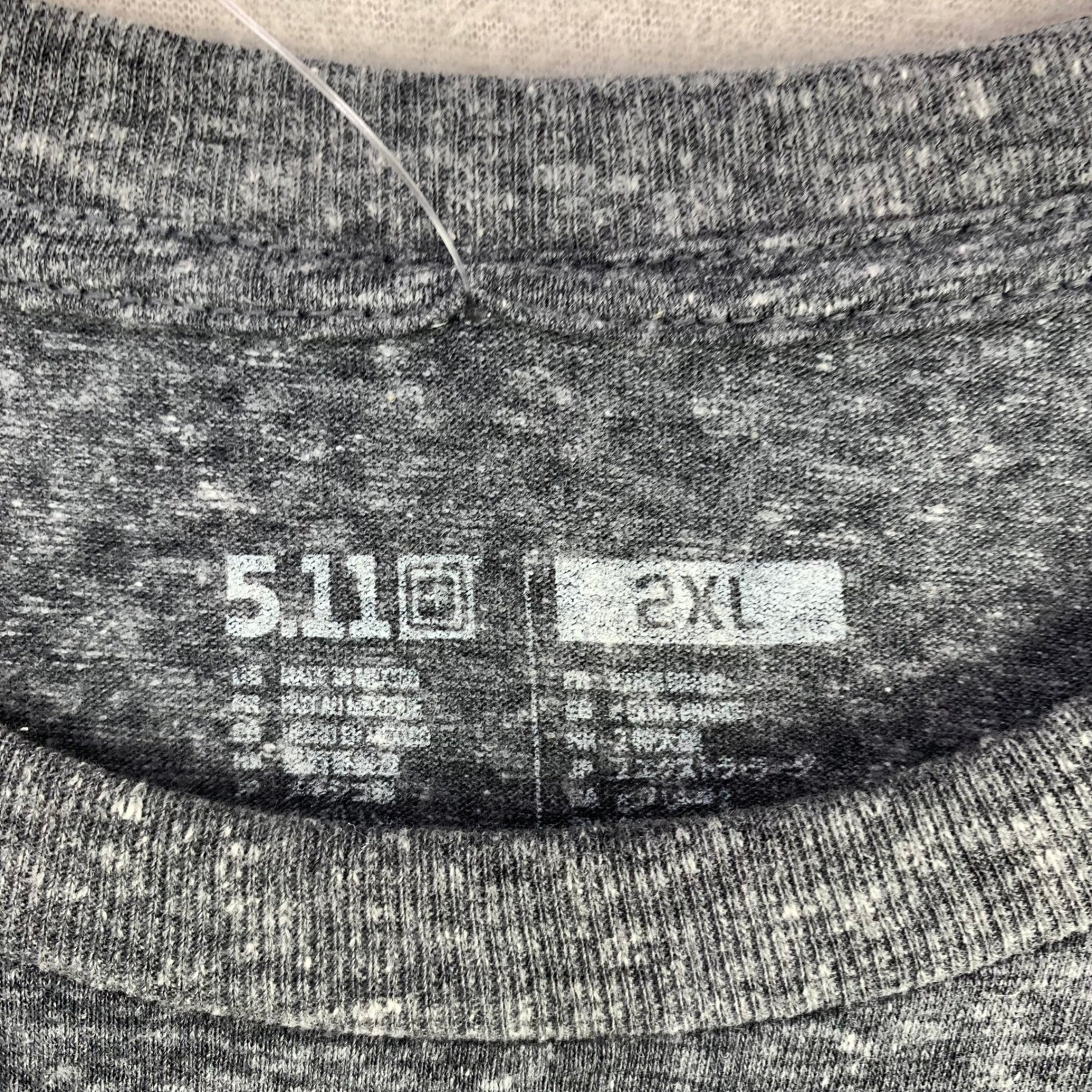 5.11 Tactical T-Shirt Mens 2XL Grey Long Sleeve Comfort Classic Tee NWT