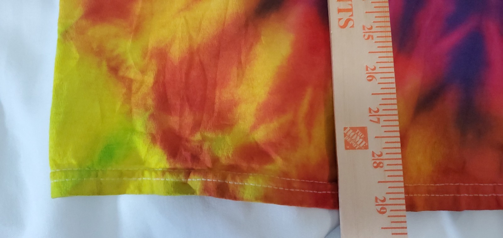 JACK’S SURFBOARDS Graphic Printed Tie-Dye Tee LS Size Large