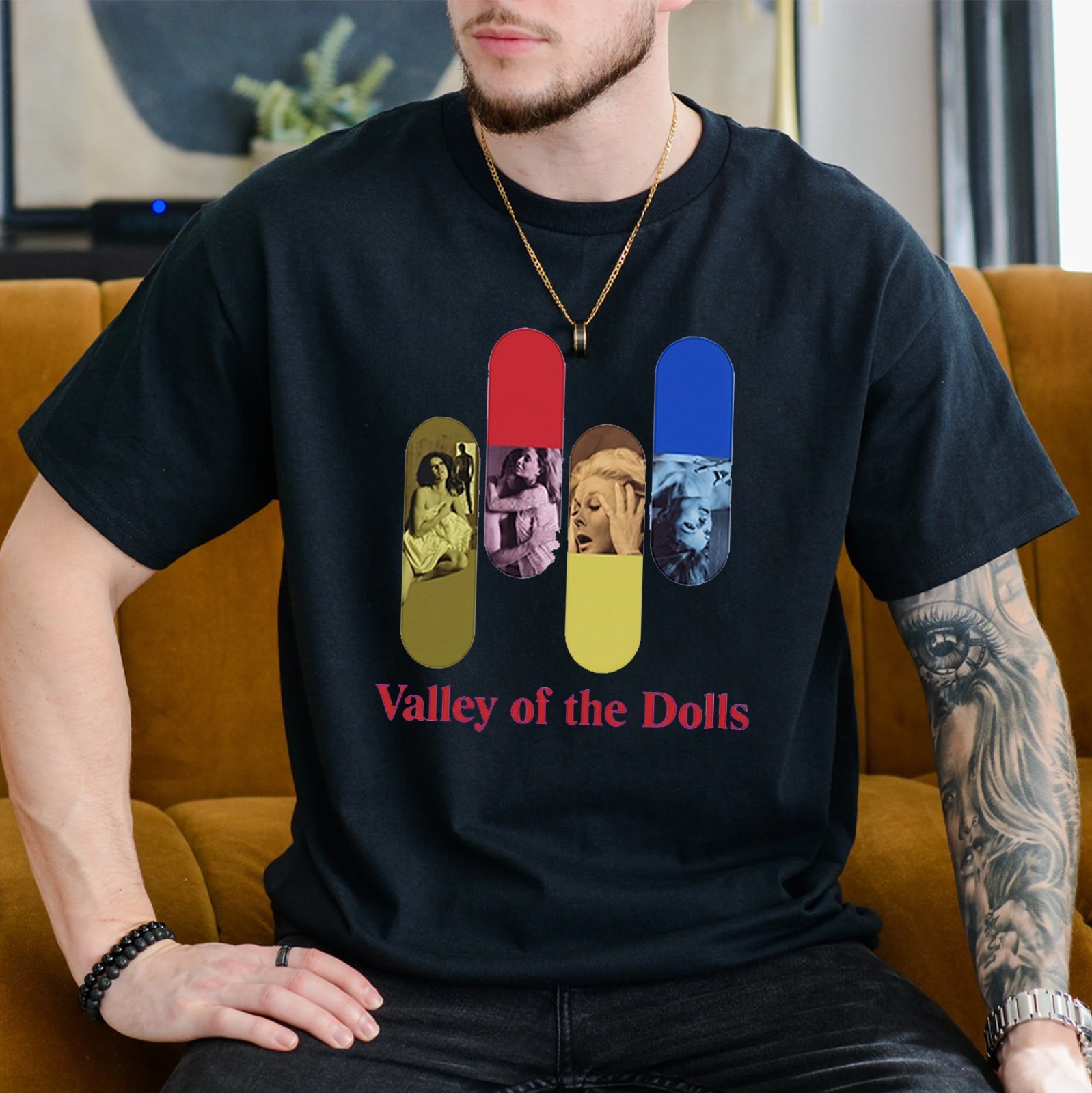 Valley Of The Dolls T Shirt, 60’s Classic Retro Tee – S to 5XL