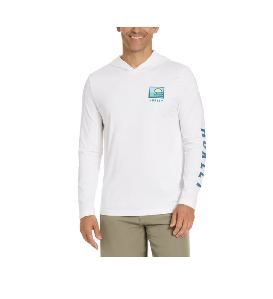Hurley Men’s Hooded UV Tee- Asst colors/sizes