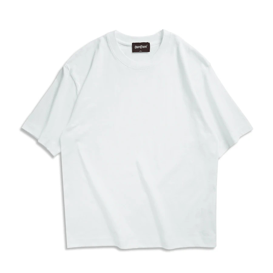 Oversized Heavyweight Multicolor T-Shirt Korean Streetwear Boxy Unisex Summer T