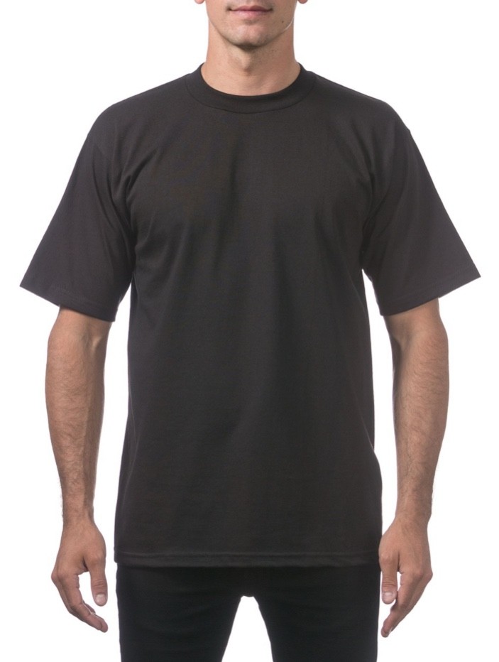PROCLUB MENS HEAVYWEIGHT SHORT SLEEVE T SHIRTS PRO CLUB CASUAL COTTON TEE SHIRT