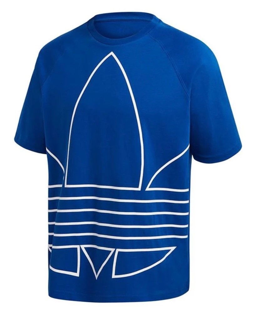 adidas BG TRF OUT TEE -GE6231 – TEAM ROYAL BLUE/WHT – LOOSE FIT – MEN