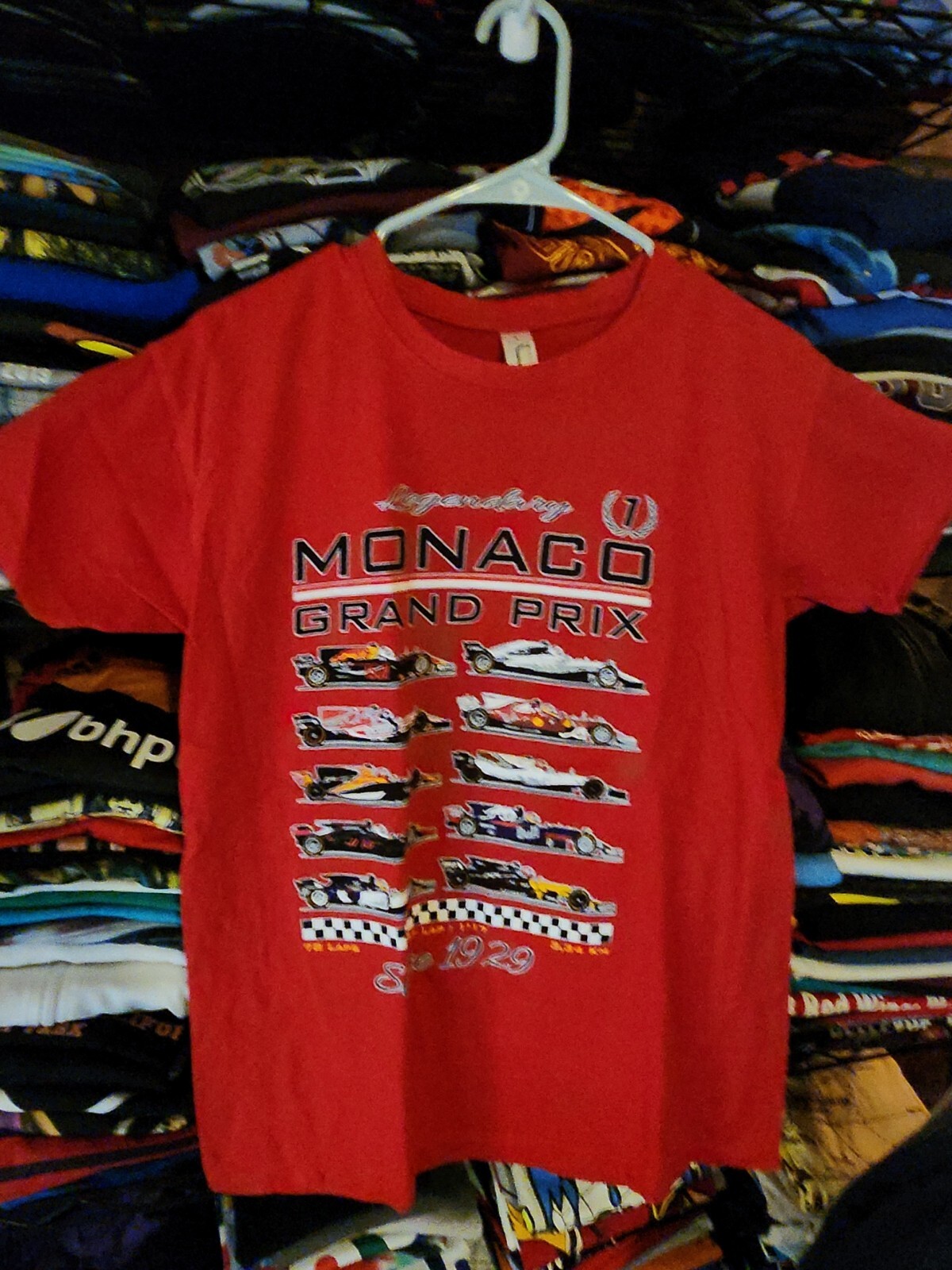 Vintage S Legendary Monaco Grand Prix Sols Regent T Shirt