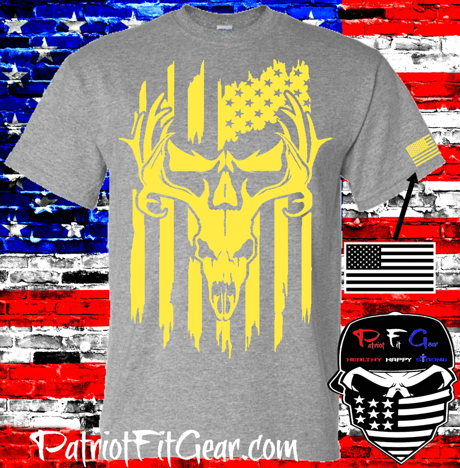 t-shirt,Hunting,Deer Hunting,Country Life,Bow Hunting,Buck Skull,Custom t-shirt
