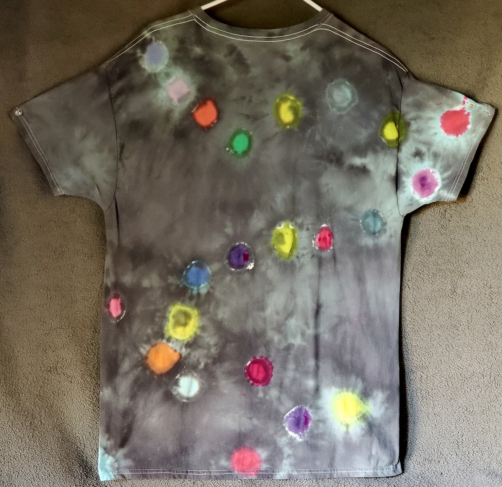 HANES SIZE LARGE 100% Cotton Tye Dyed Shirt Pre-washed WON’T FADE VERY SOFT