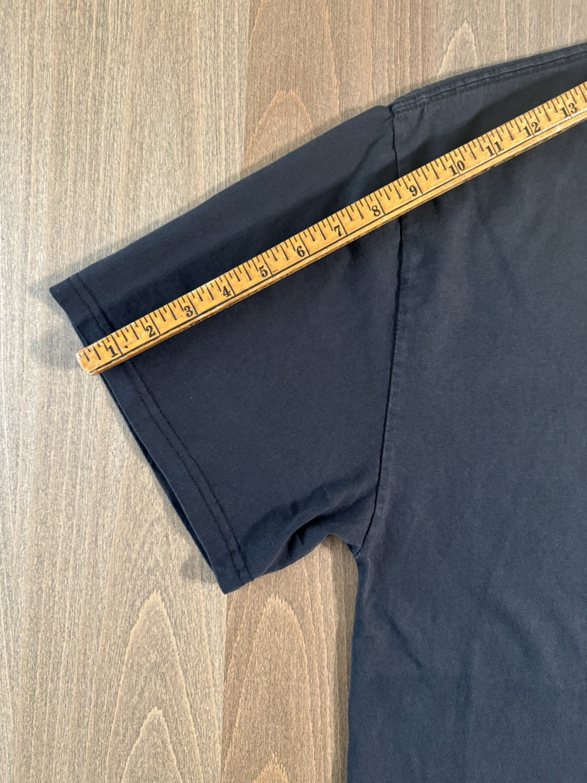As Colour Heavy Weight Tee Shirt 100% Combed Cotton Size XL Heavy Faded Black