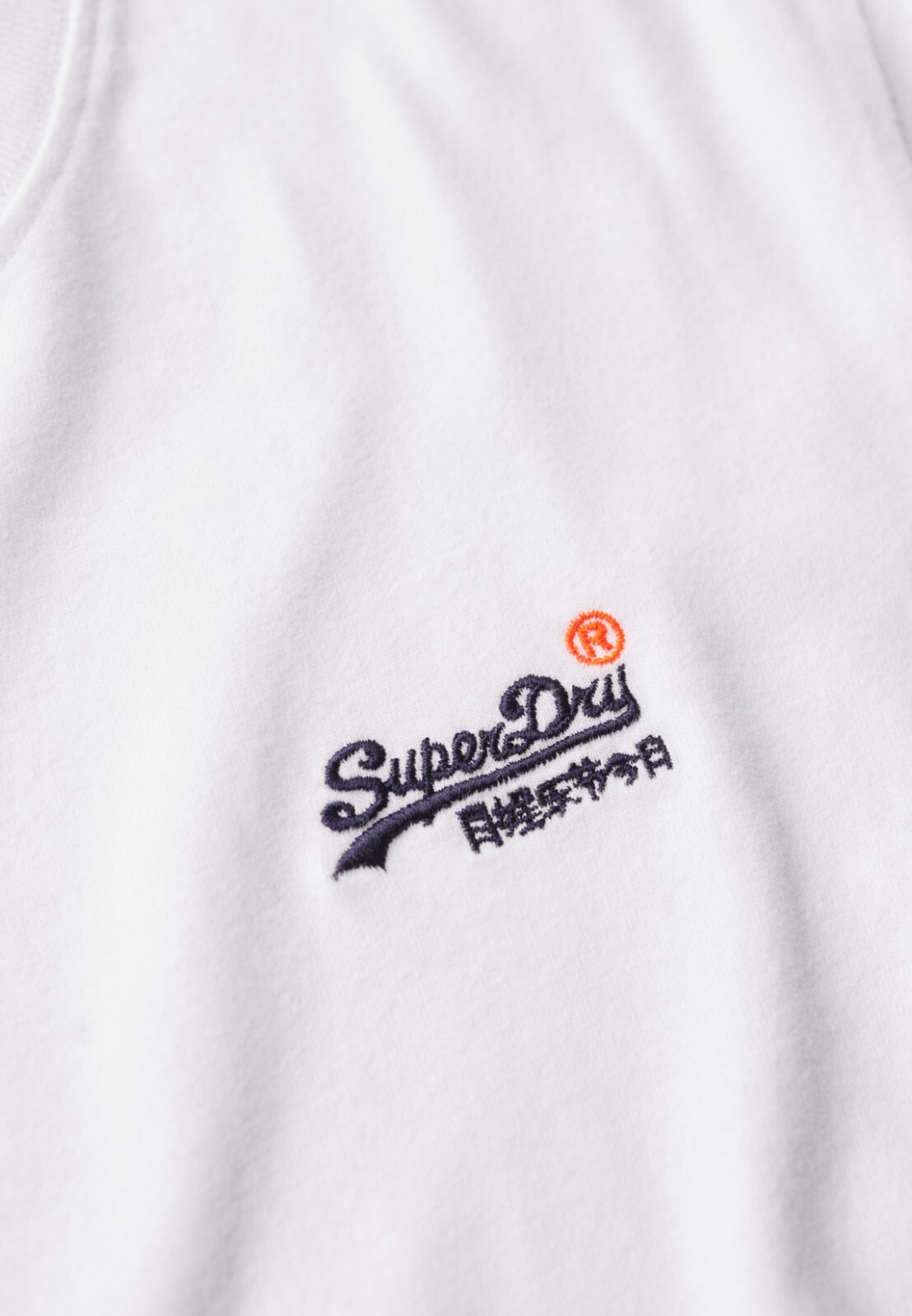 Superdry T Shirt Crew Neck Short Sleeve Contrast Emb Tee Black White Navy Blue