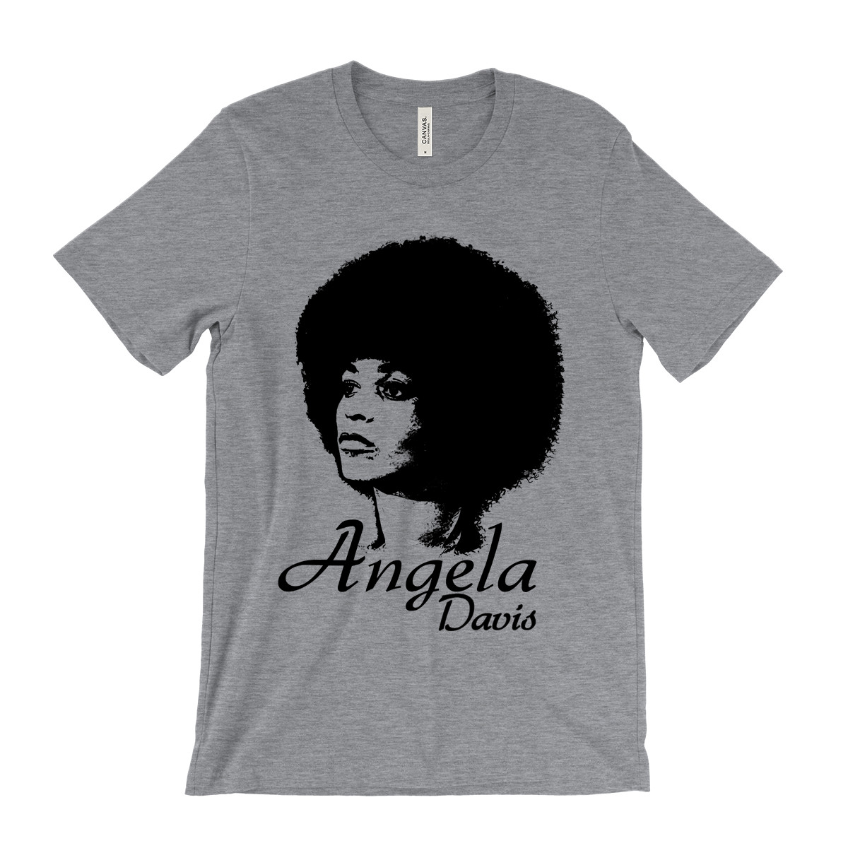 Angela Davis T-Shirt – Black History – Malcolm X – Political Social Activist