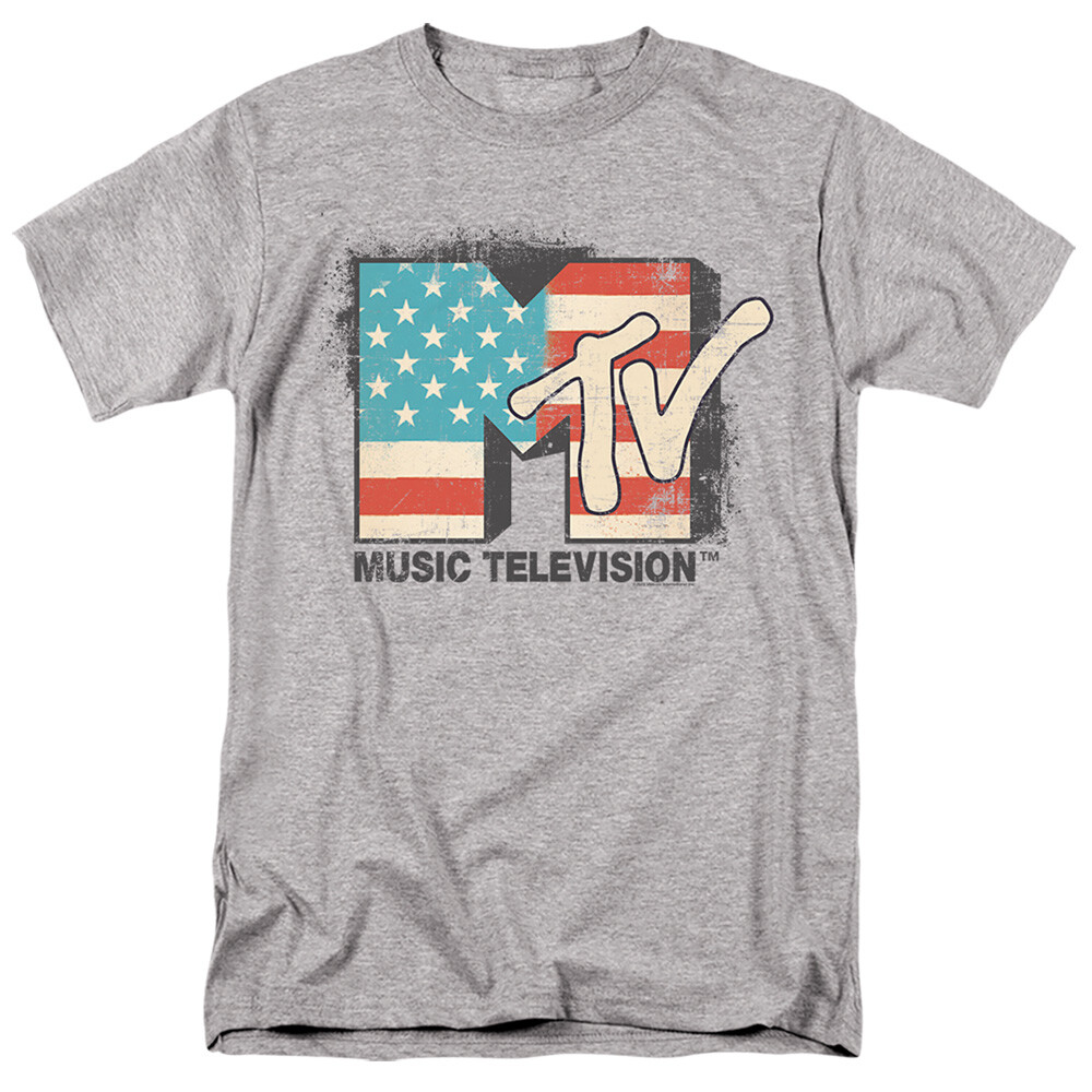 MTV American Logo Licensed Adult T-Shirt