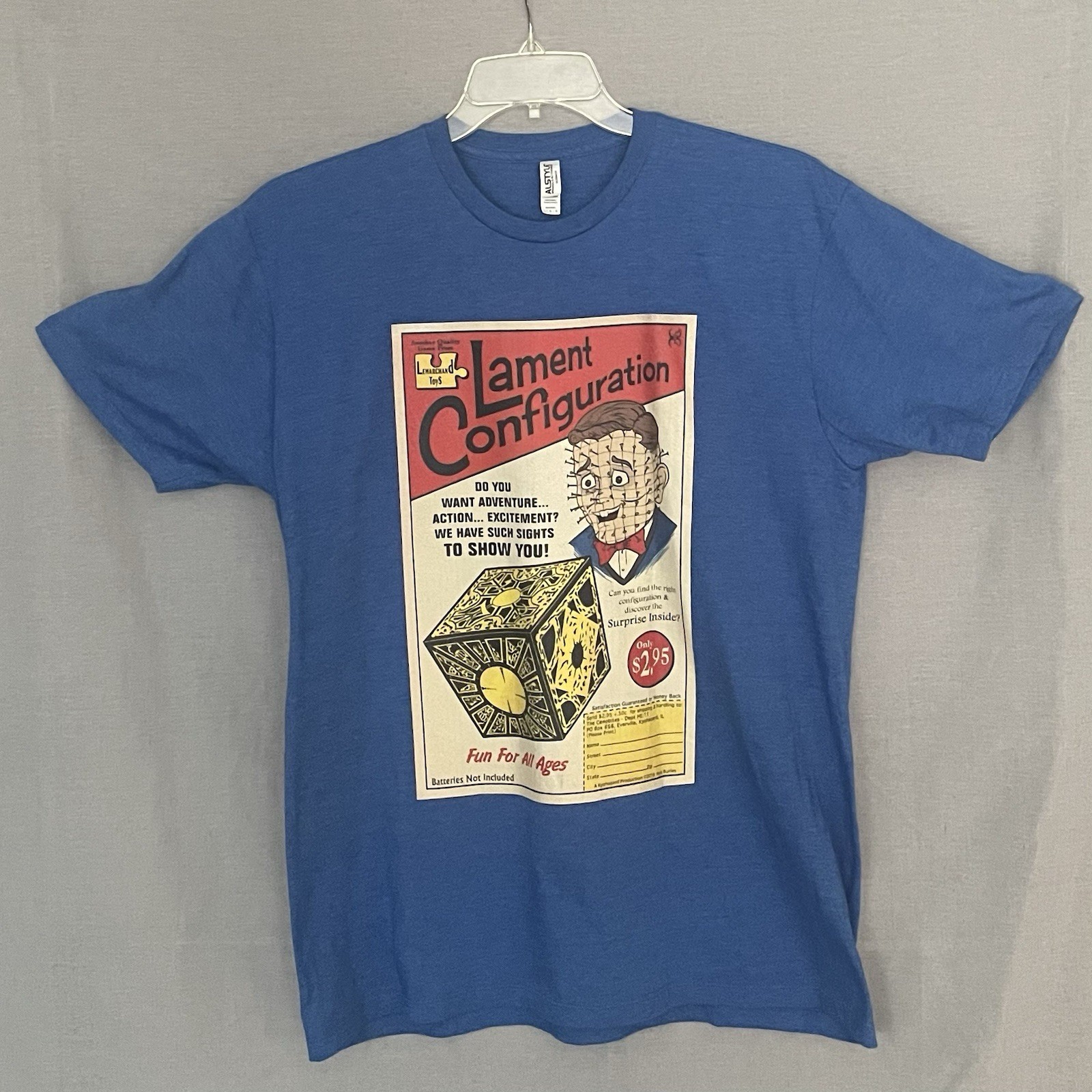 Hellraiser Lament Configuration Pinhead Cenobite T Shirt Classic Horror Movie