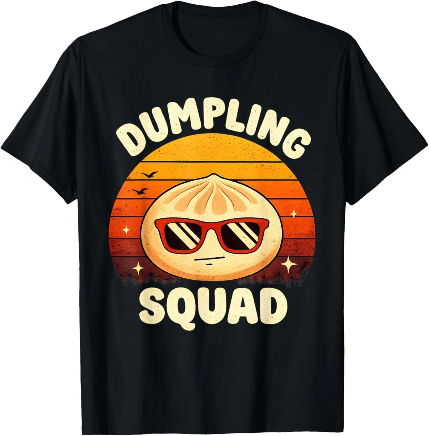 Vintage Dumpling Squad Funny Food Lover T-Shirt