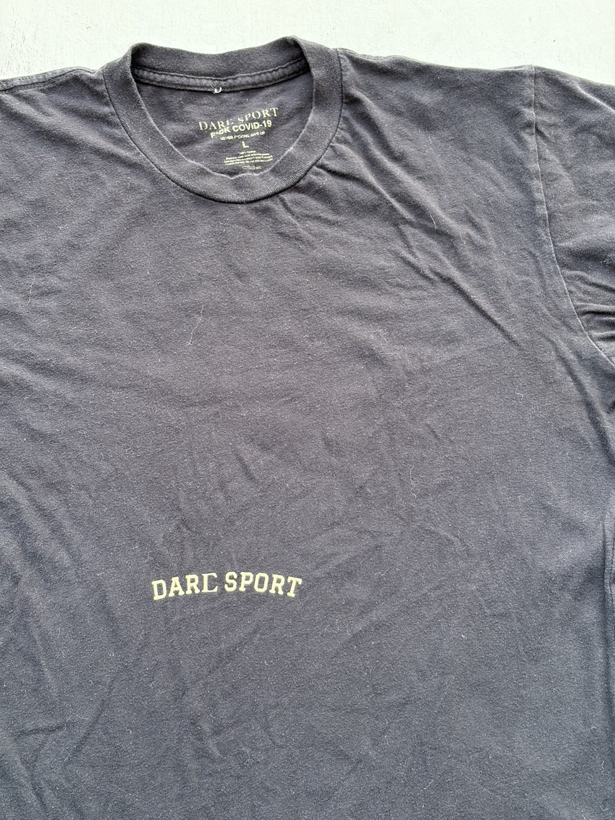 Men’s Darc Sport T-Shirt Black Wolves L Streetwear Limited Edition City 2019