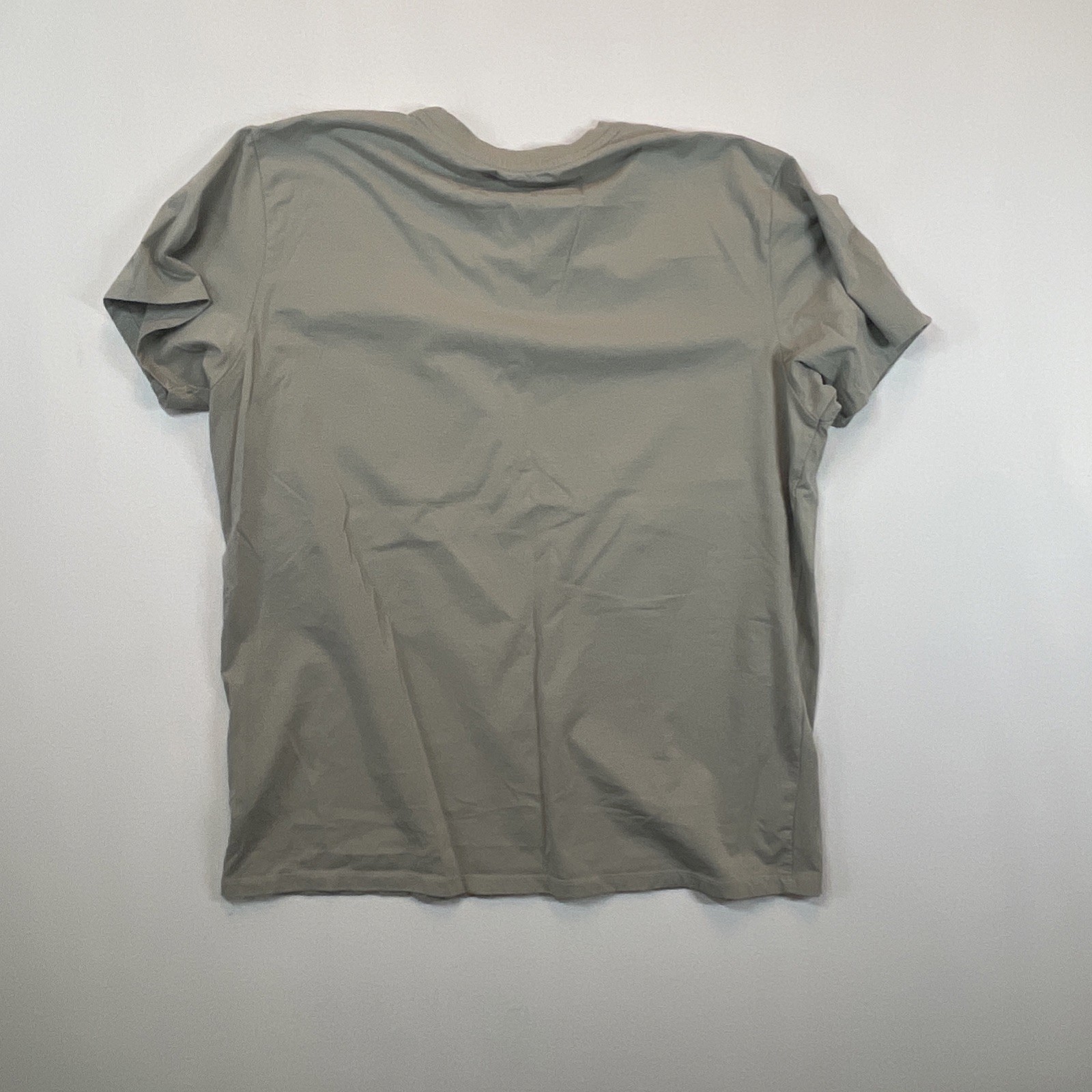 Kenneth Cole Men’s Green Stretch T-Shirt Slim Fit Organic Cotton Blend M