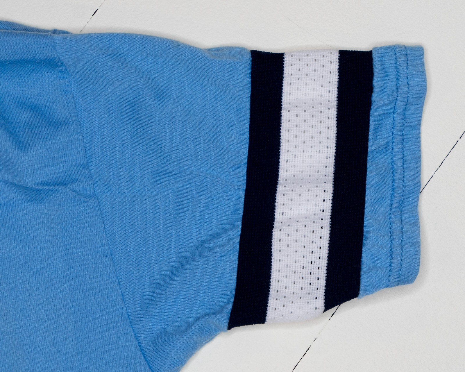 Vtg 80s Arthur Young #22 Men’s T-Shirt Blue Athletic Ringer Stripes Mesh Sz M