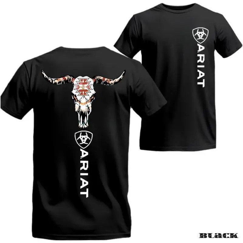 Ariat T-shirt, Crisp Detailing, Daily Wear, Fashion For All Genders