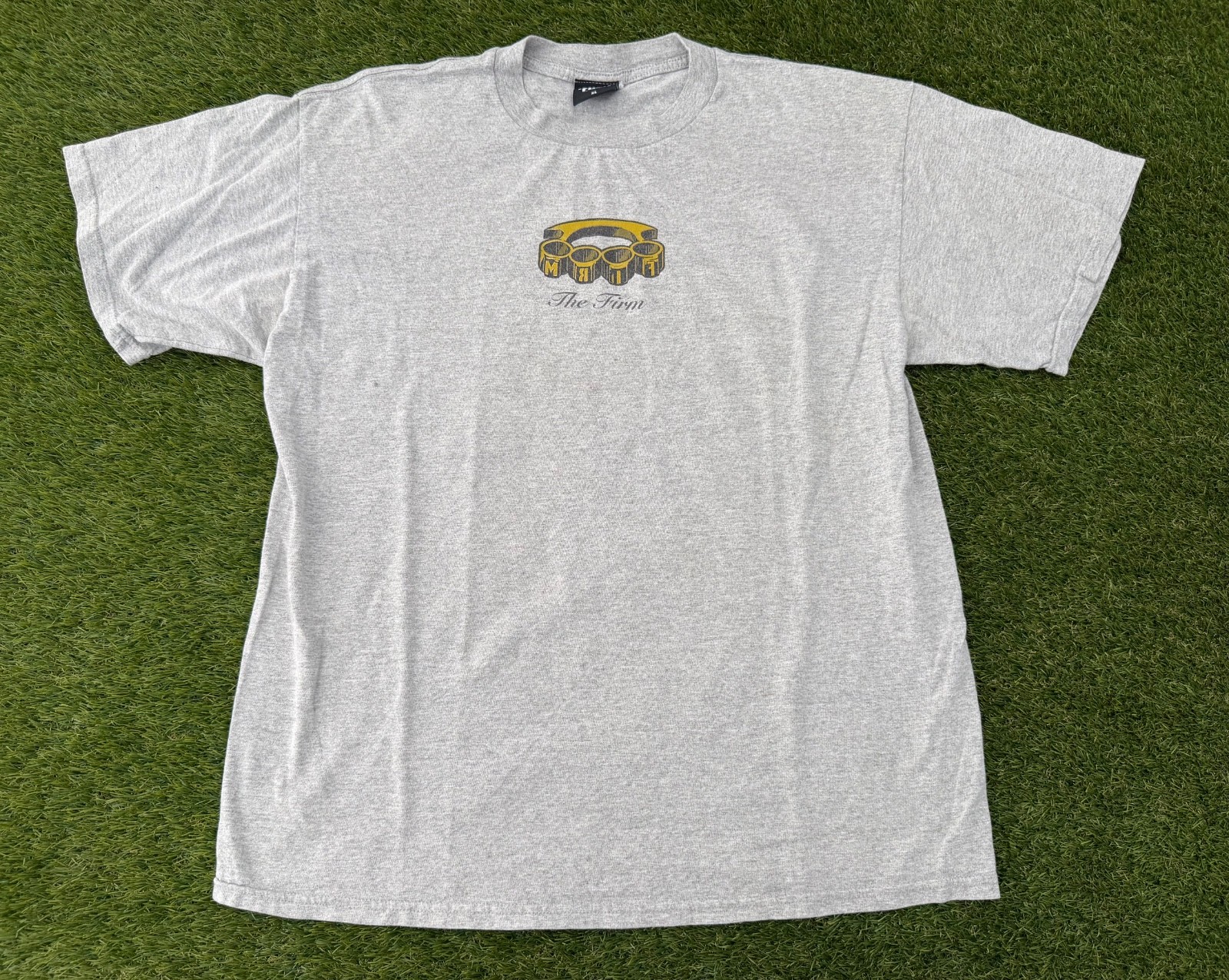 Vintage 90s Y2K The Firm Skateboarding Brass Knuckles Shirt Men’s XL Skater Tee