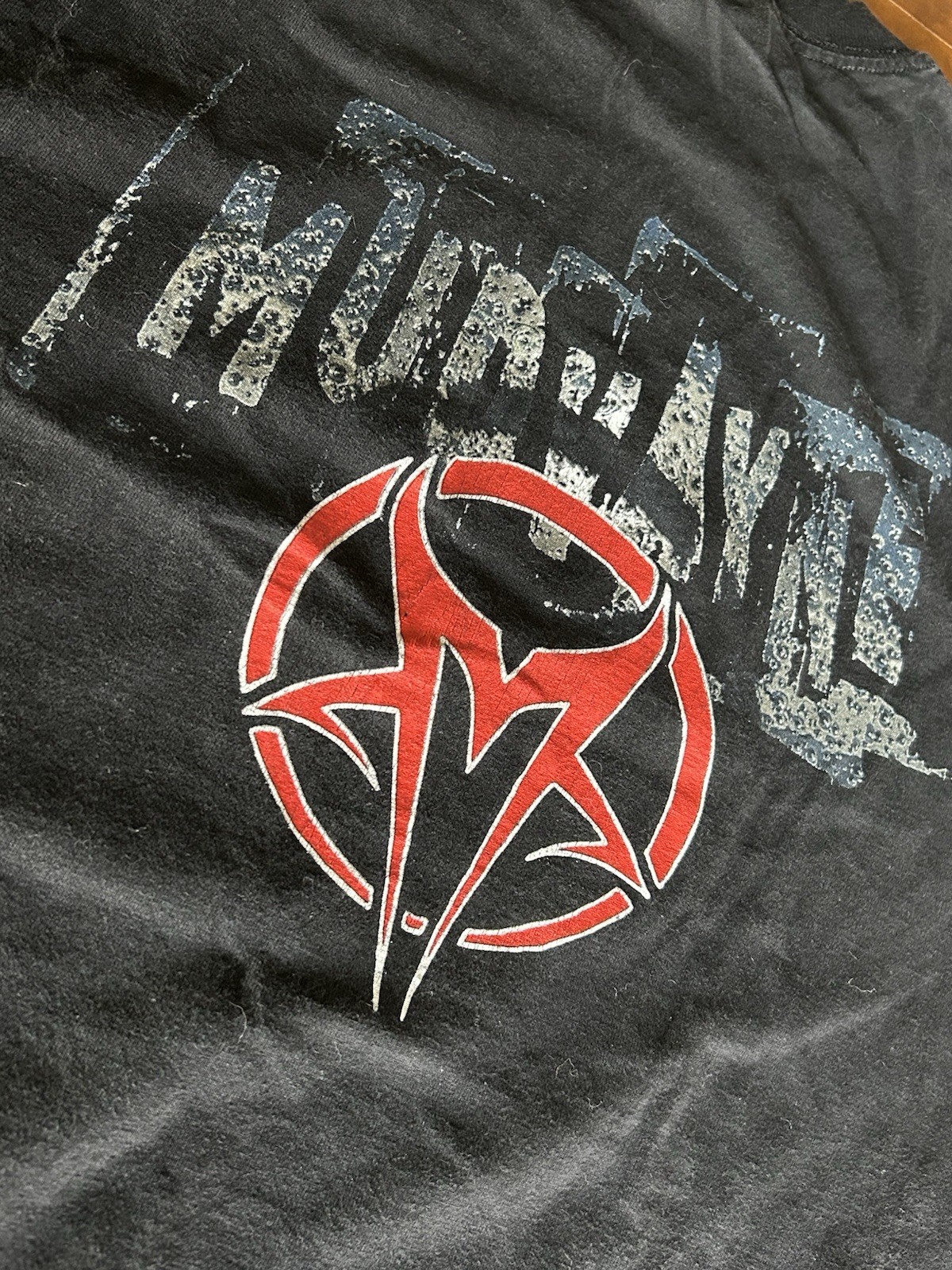 Mudvayne band vintage 2001 Group Photo T-shirt XL M&O Knits Slipknot