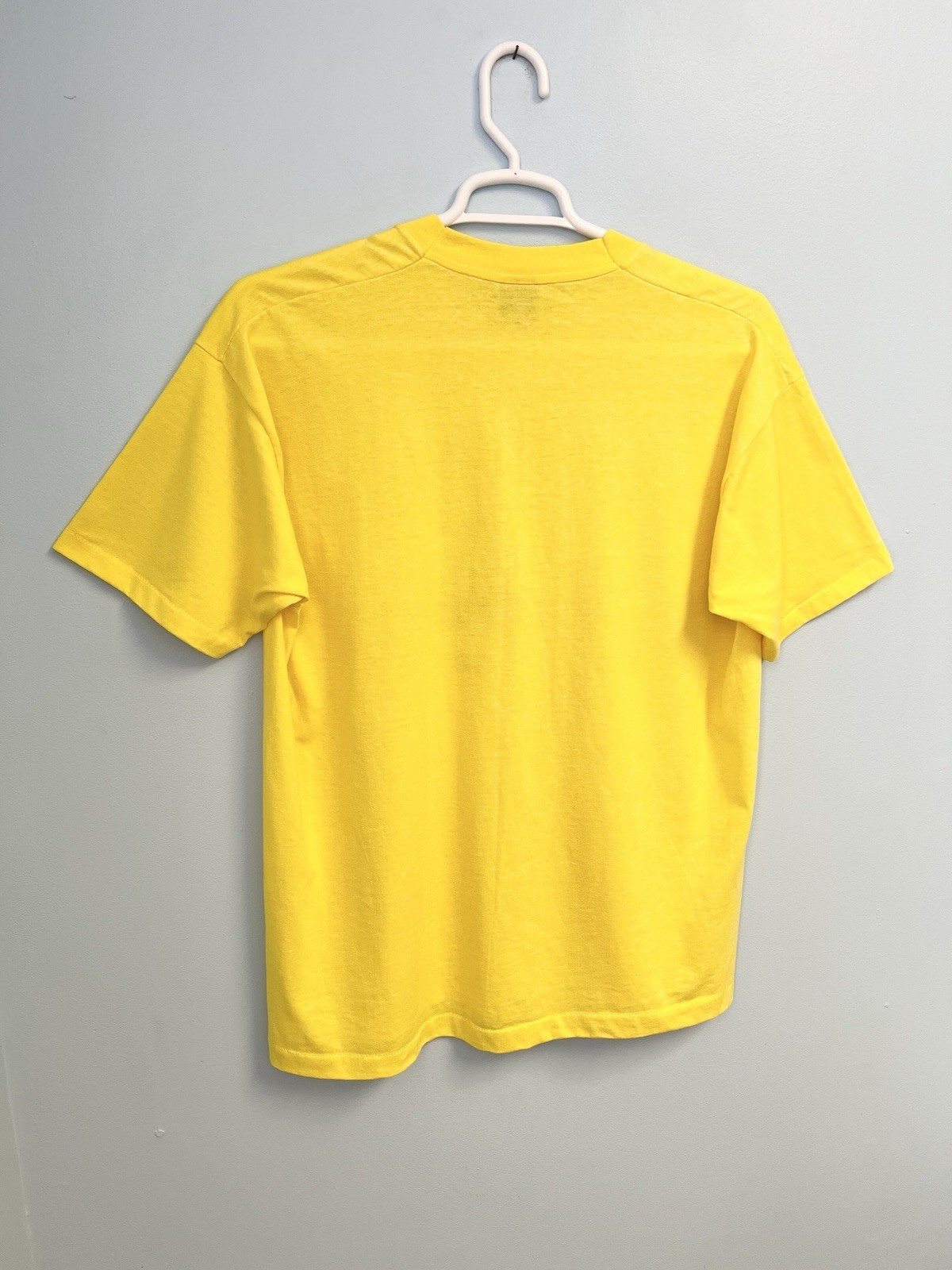 Vintage 90s Rodeo T-Shirt Yellow XL Fruit of the Loom Best USA Made Bull