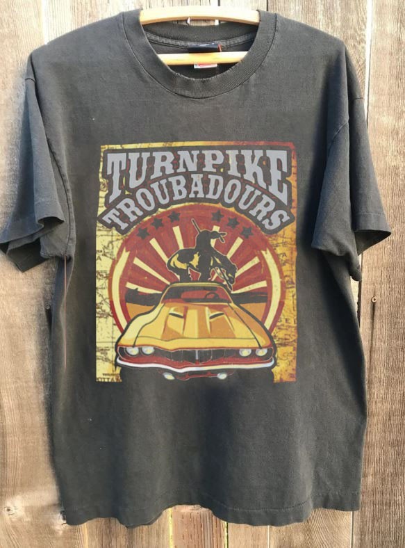 Turnpike Troubadours Band Graphic Charcoal Unisex T shirt Men Women S-5XL WA4360