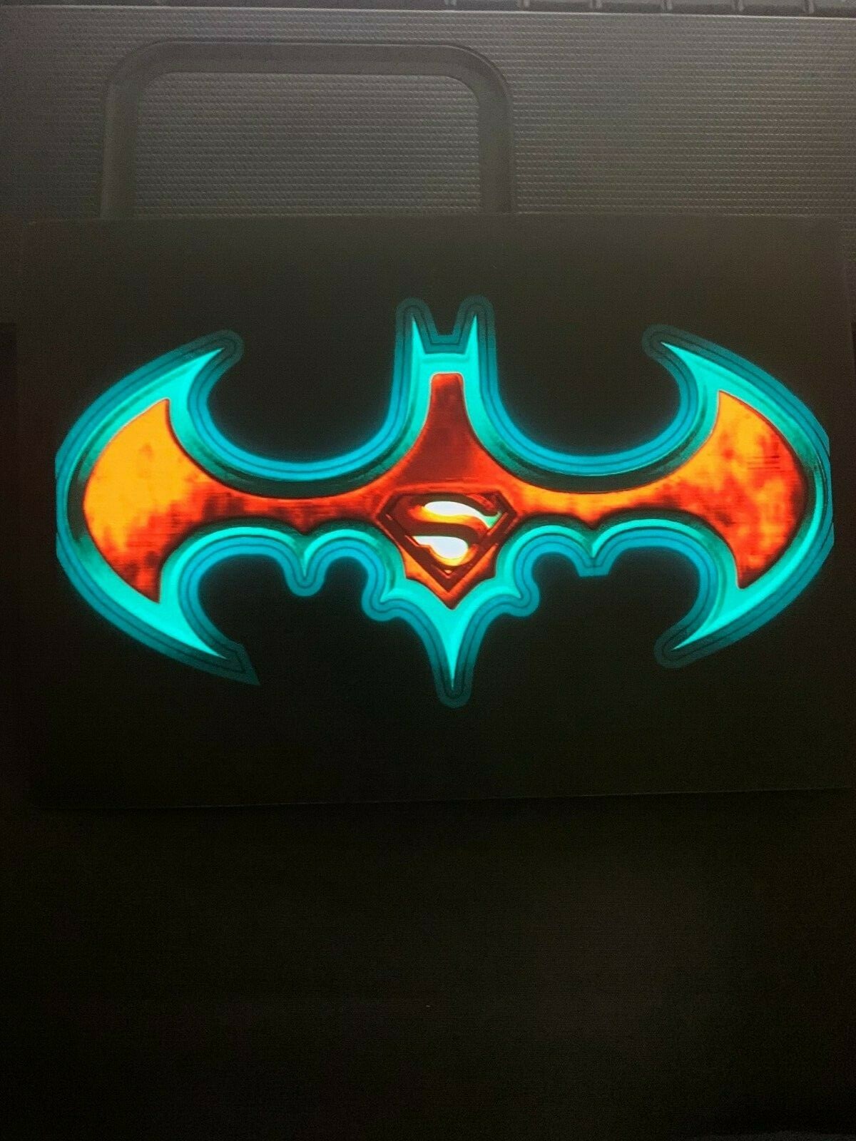 Batman VS Superman LED Shirt Sound-Activated Lights Up LED T-Shirt ALL SIZES