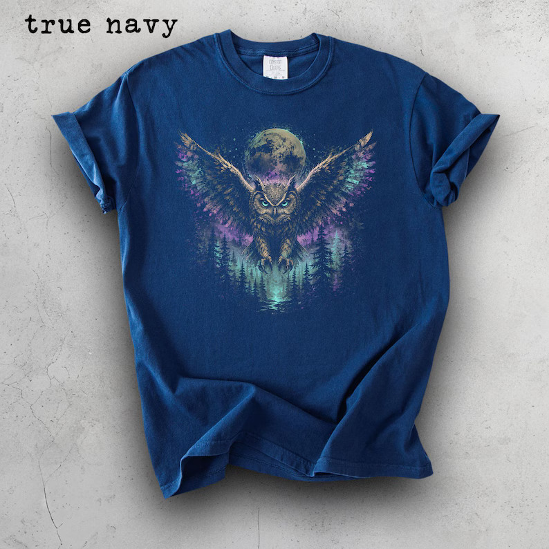 Mystic Owl Moon Comfort Tee