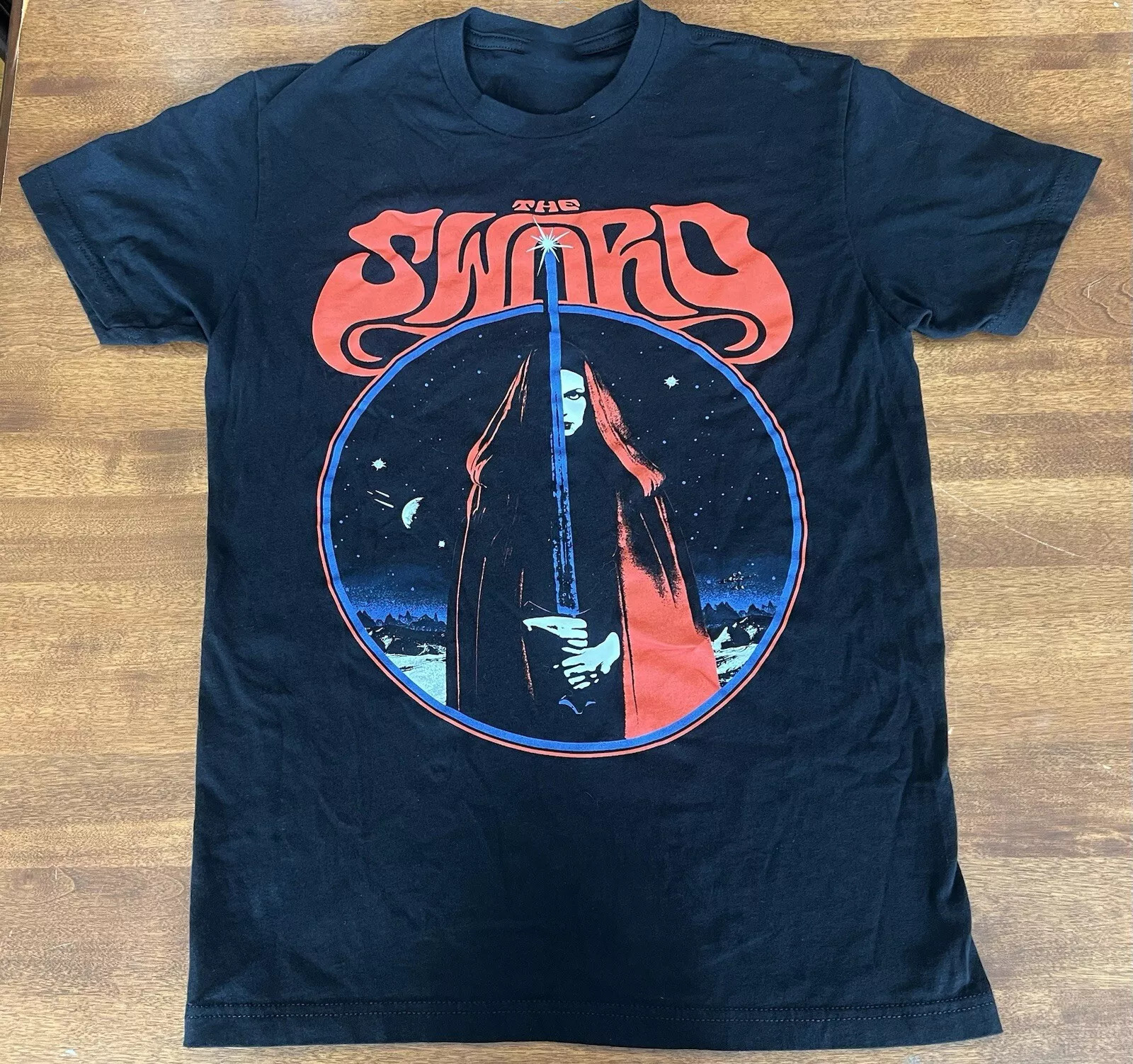 THE SWORD Band Black Cotton All Size To 4XL Tee Shirt Unisex BT423