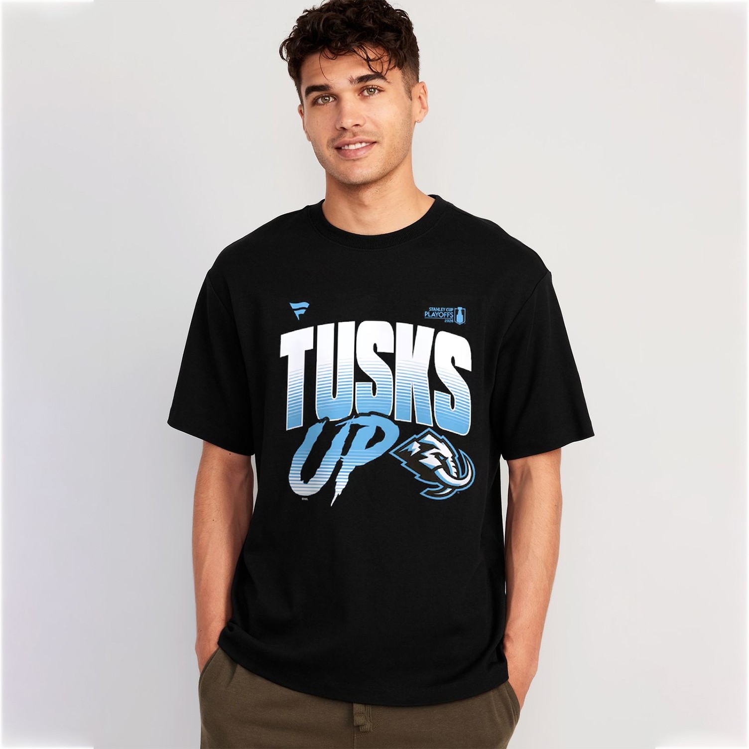 Men’s Utah Mammoth 2026 Stanley Cup Playoffs Slogan T-Shirt